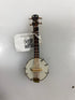 Miniature Wooden Banjo Ornament