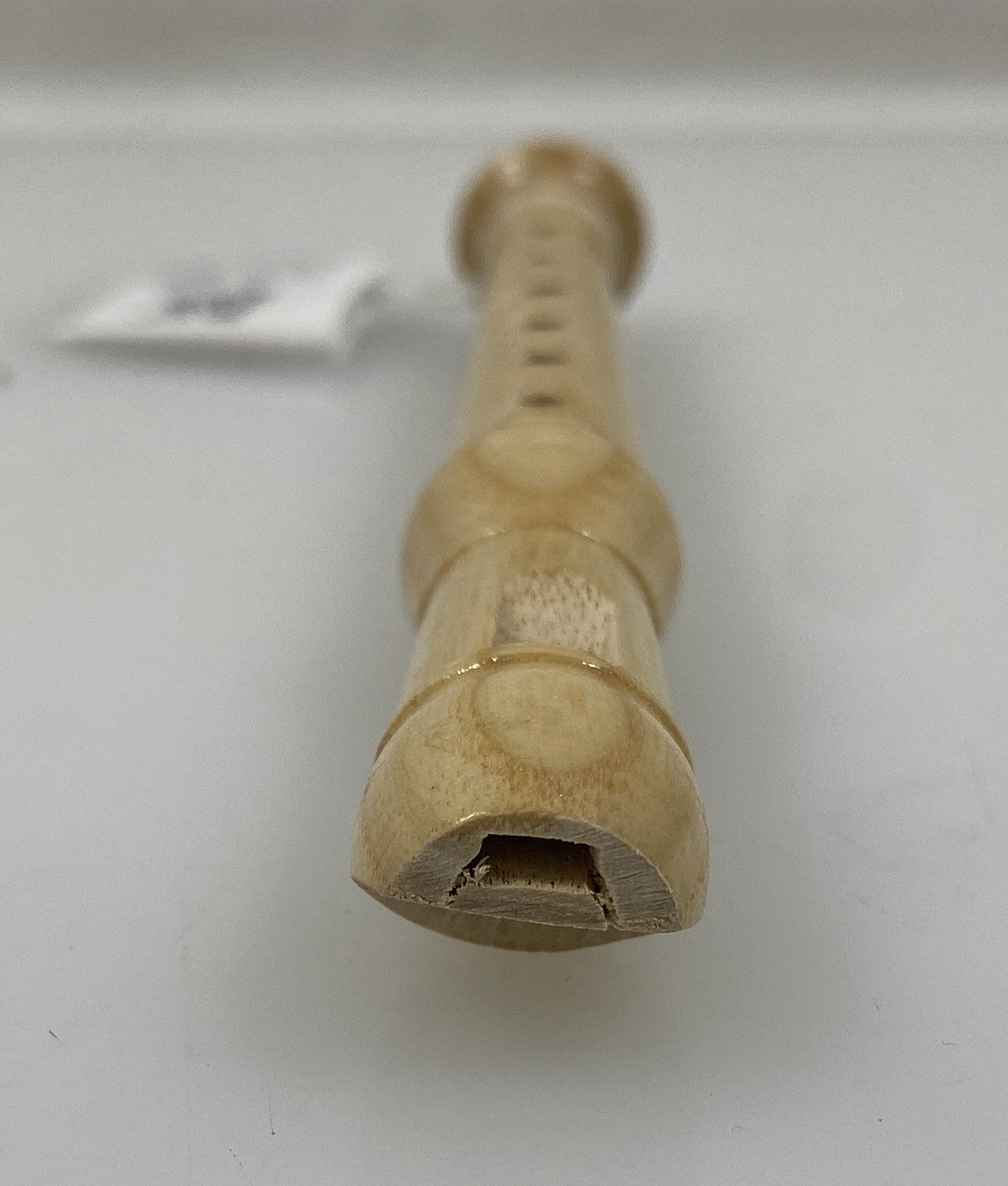 Miniature Wooden Recorder Magnet