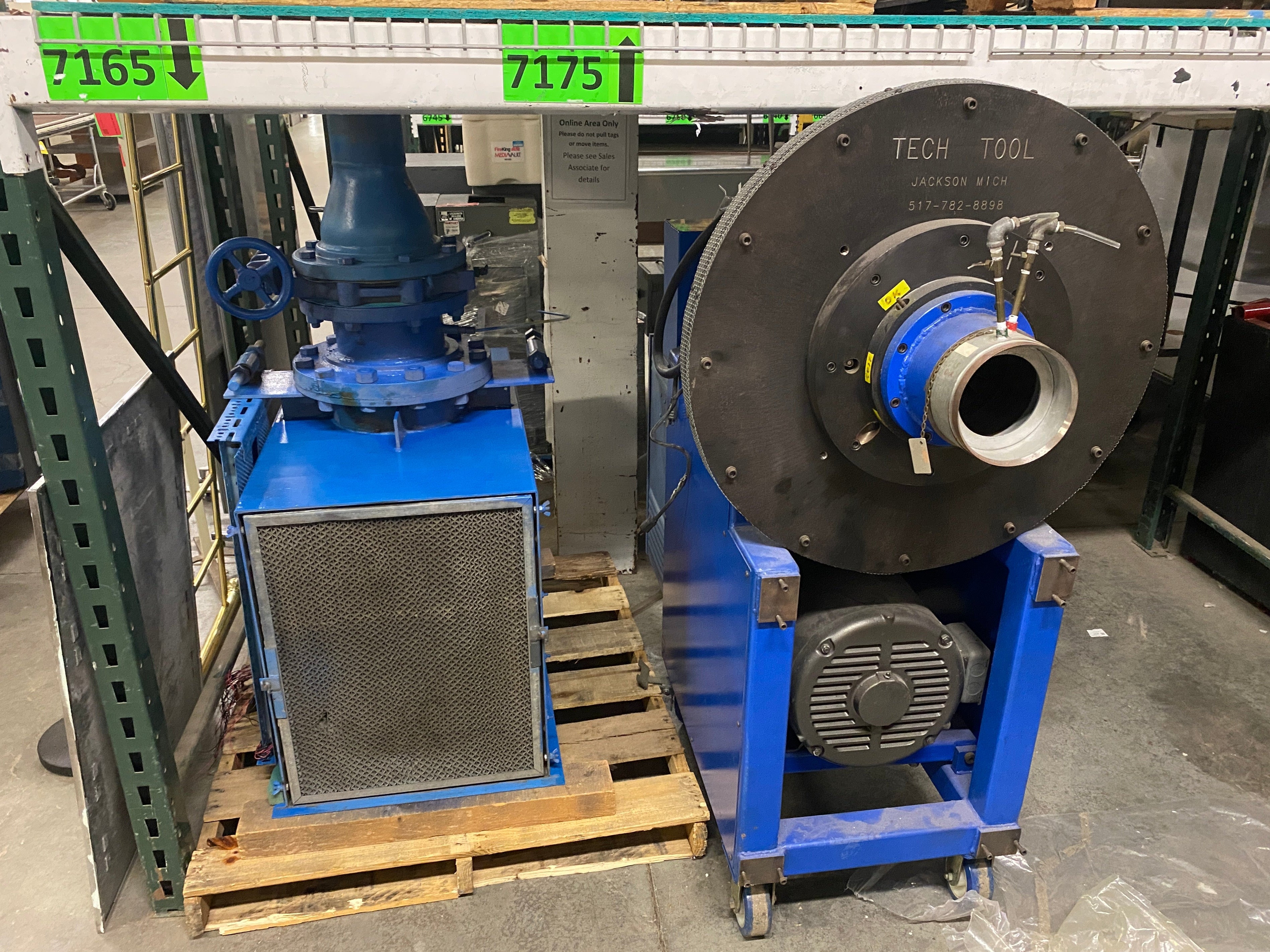 Miscellaneous Industrial Machinery *Parts* - 1,300lbs