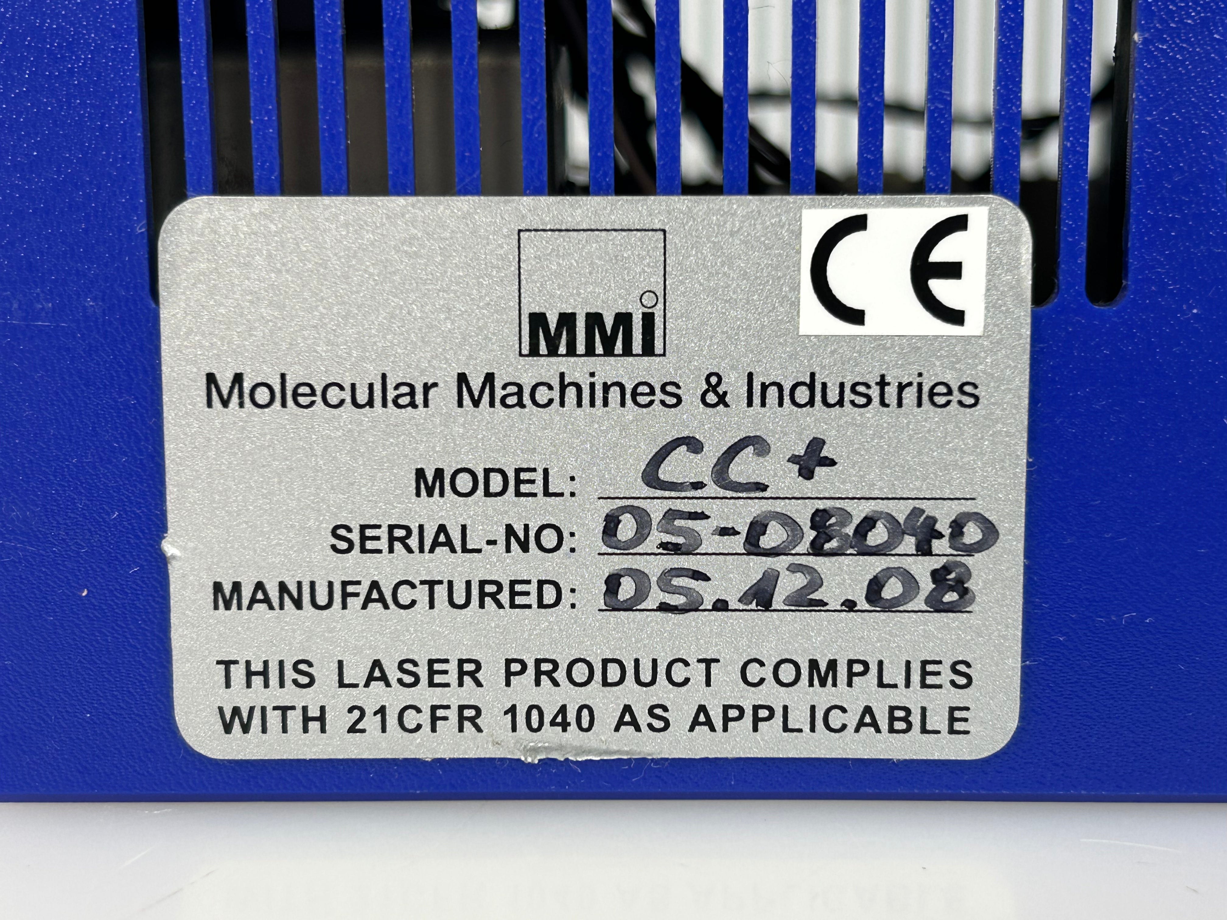 MMI Cellcut Molecular Machines Laser Microdissection System Box CC+