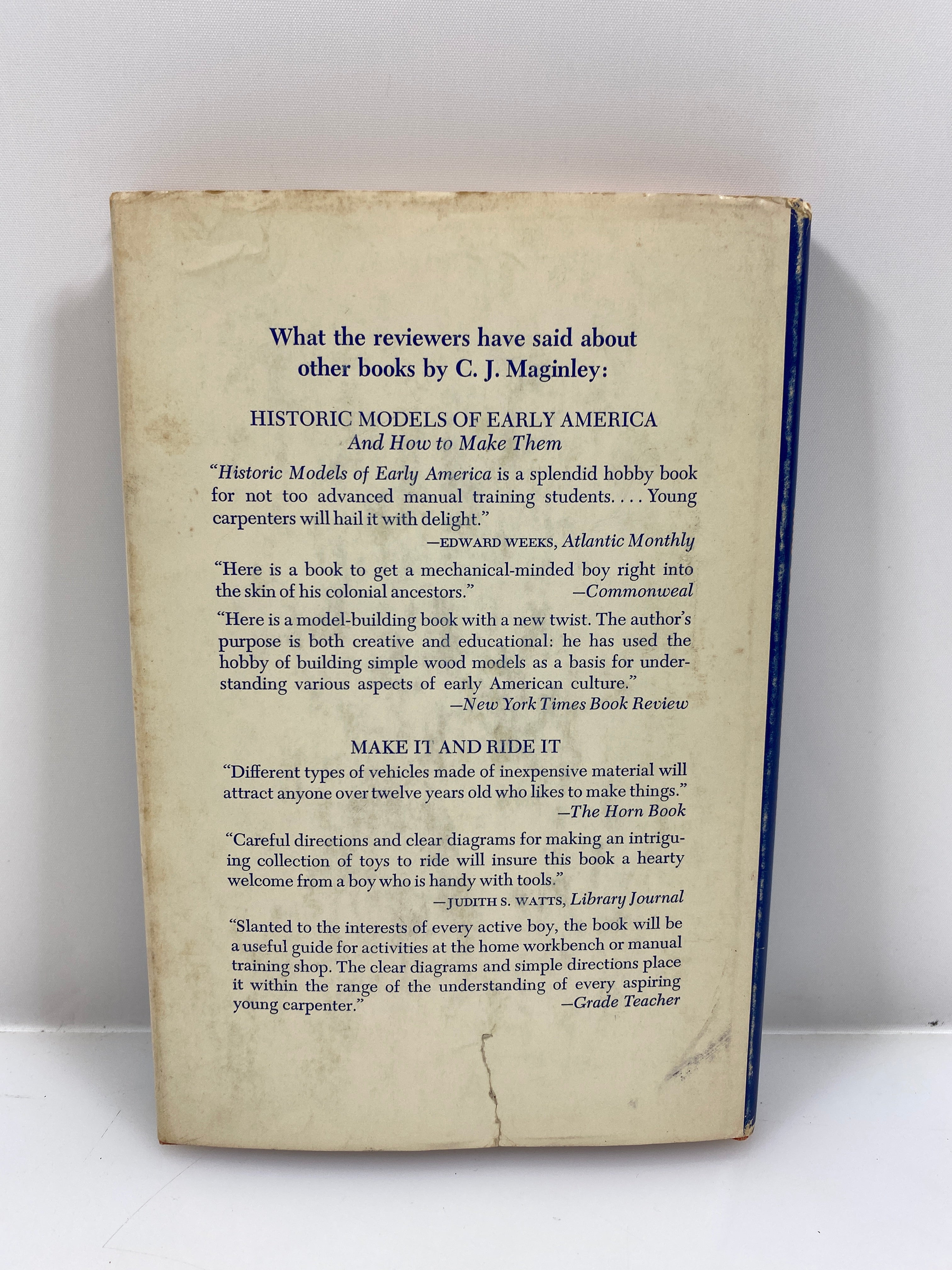 Models of America's Past by Maginley 1969 HCDJ