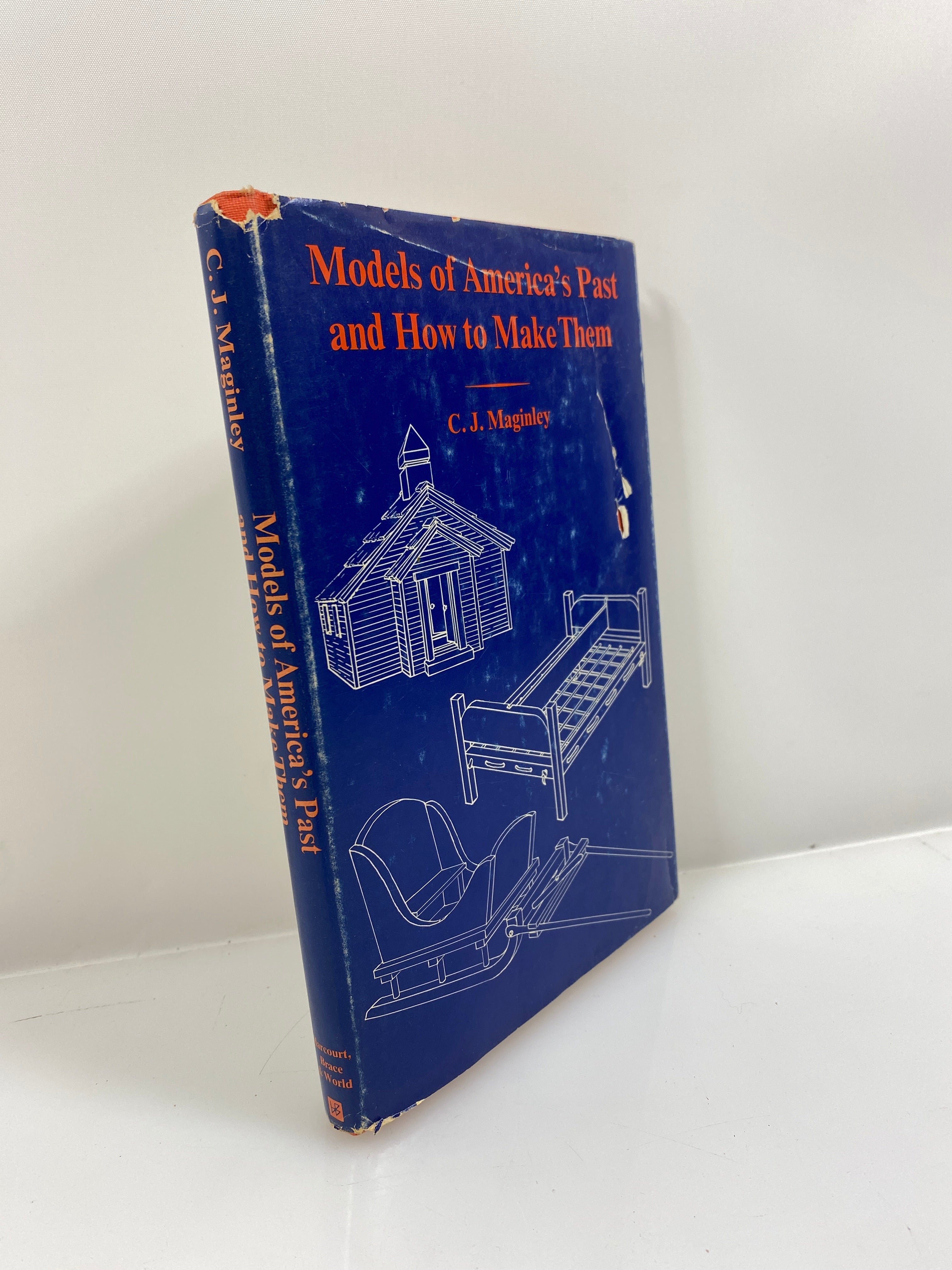 Models of America's Past by Maginley 1969 HCDJ