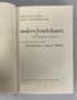 Modern French Theatre An Anthology of Plays Benedikt/Wellwarth 1st Ed HC DJ