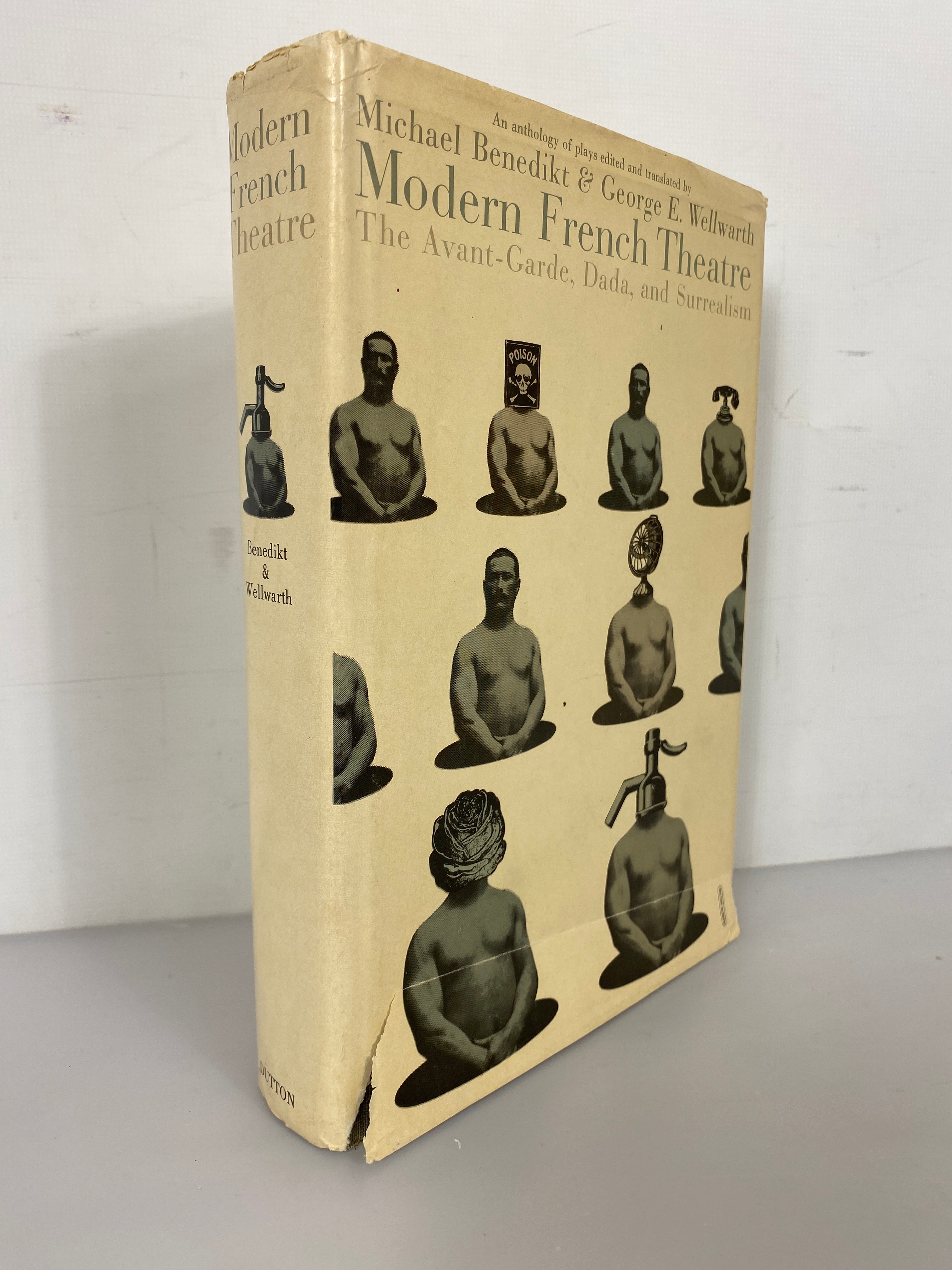 Modern French Theatre An Anthology of Plays Benedikt/Wellwarth 1st Ed HC DJ
