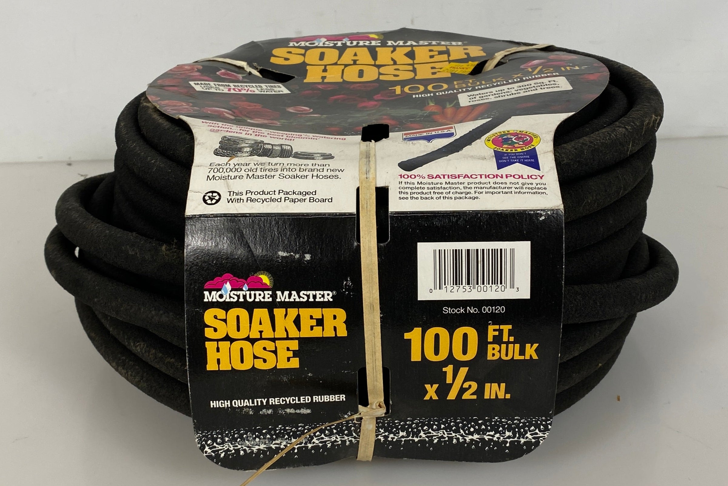 Moisture Master 100 Foot Rubber Hose