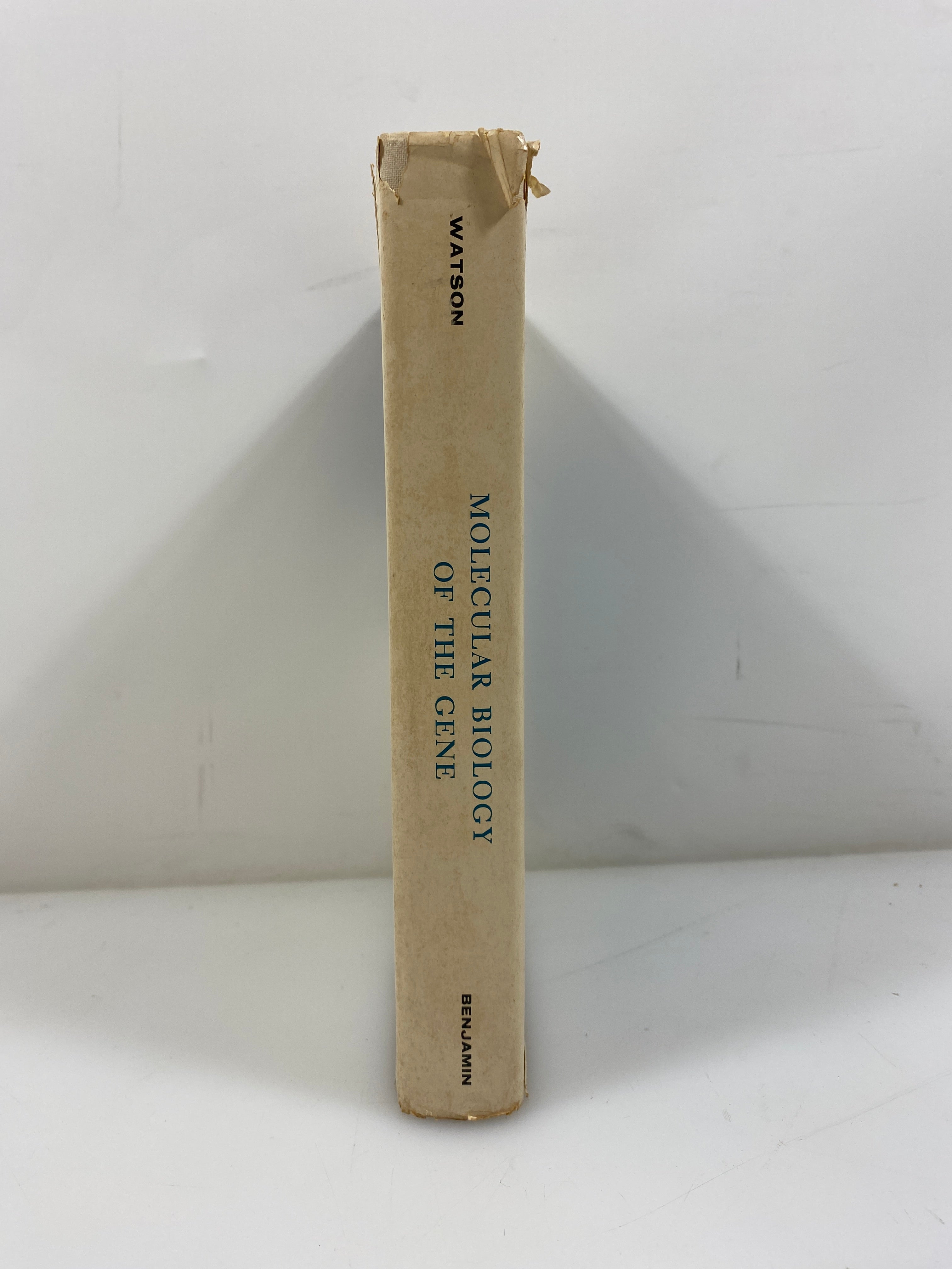 Molecular Biology of the Gene by Watson 1st Ed. 1965 HCDJ