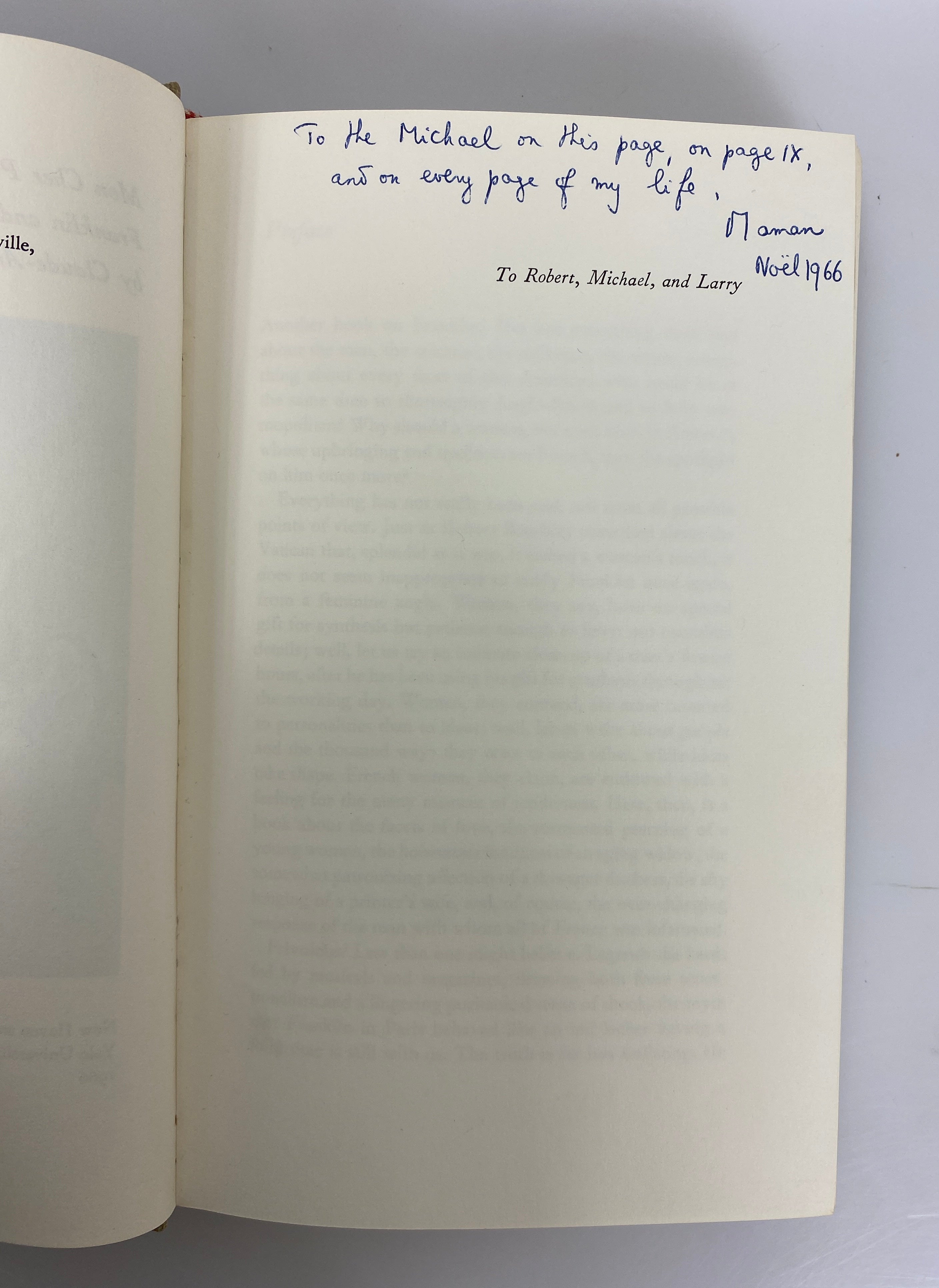 Mon Cher Papa Franklin & the Ladies of Paris (1st) Inscribed by Author to Son