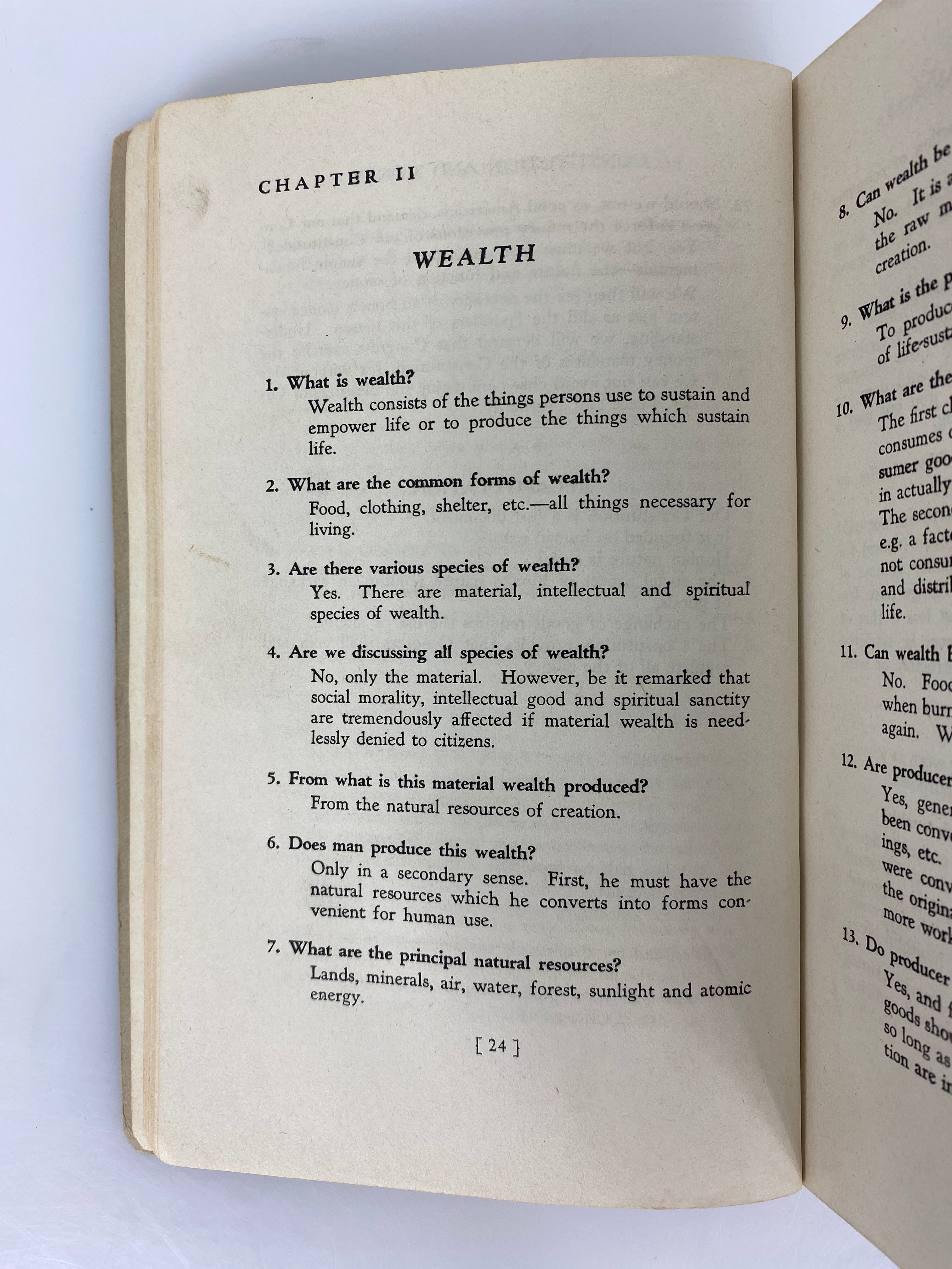 Money! Questions & Answers by Rev Charles Coughlin 1936 Vintage SC