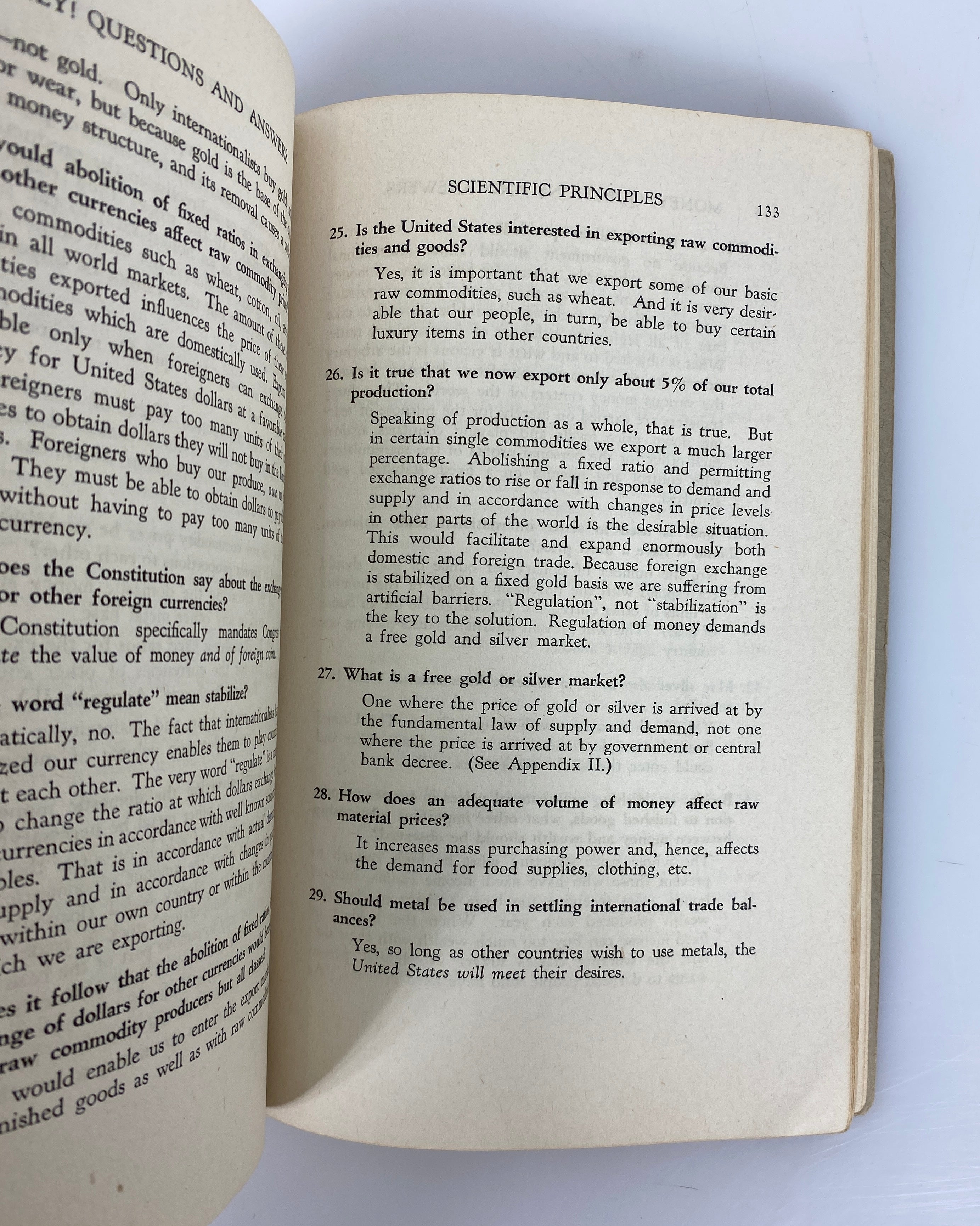 Money! Questions & Answers by Rev Charles Coughlin 1936 Vintage SC