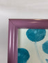 Monochrome Blue 'Goldfish' Framed Artwork Print