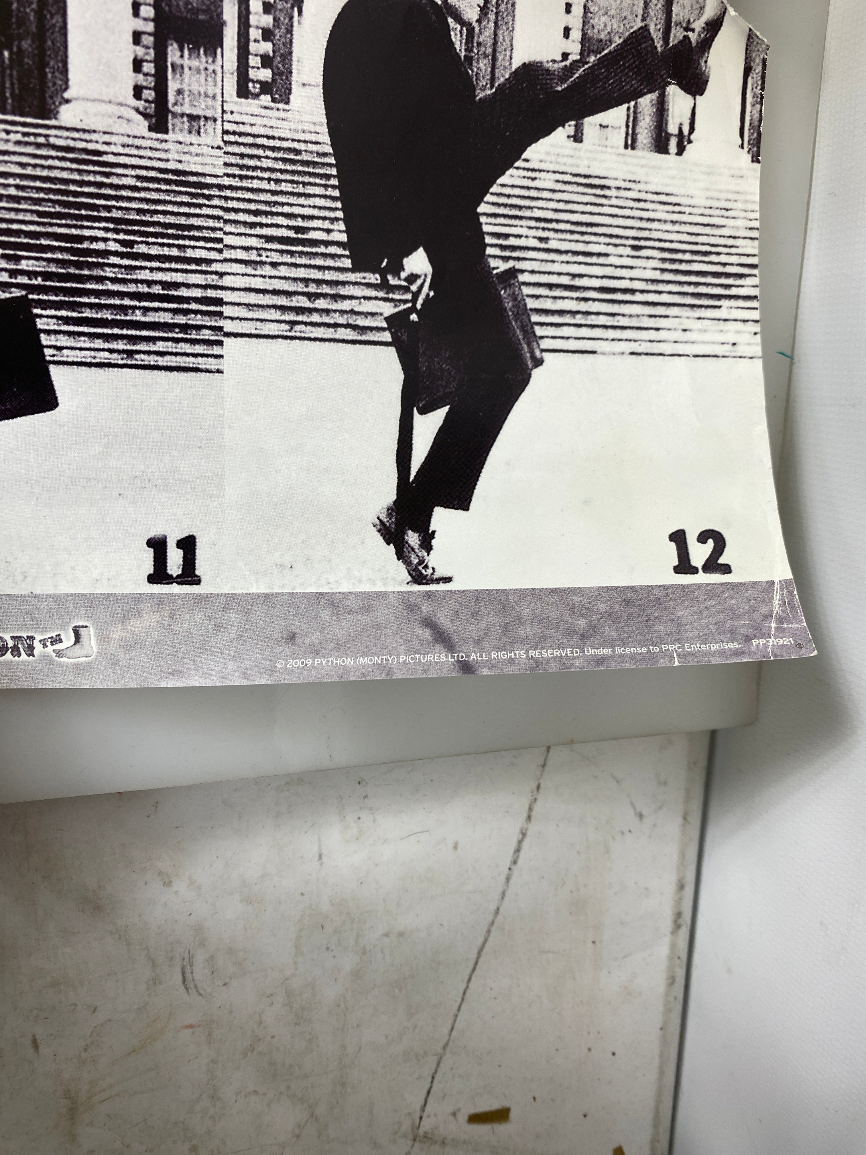 Monty Python Ministry of Silly Walks Poster 2009