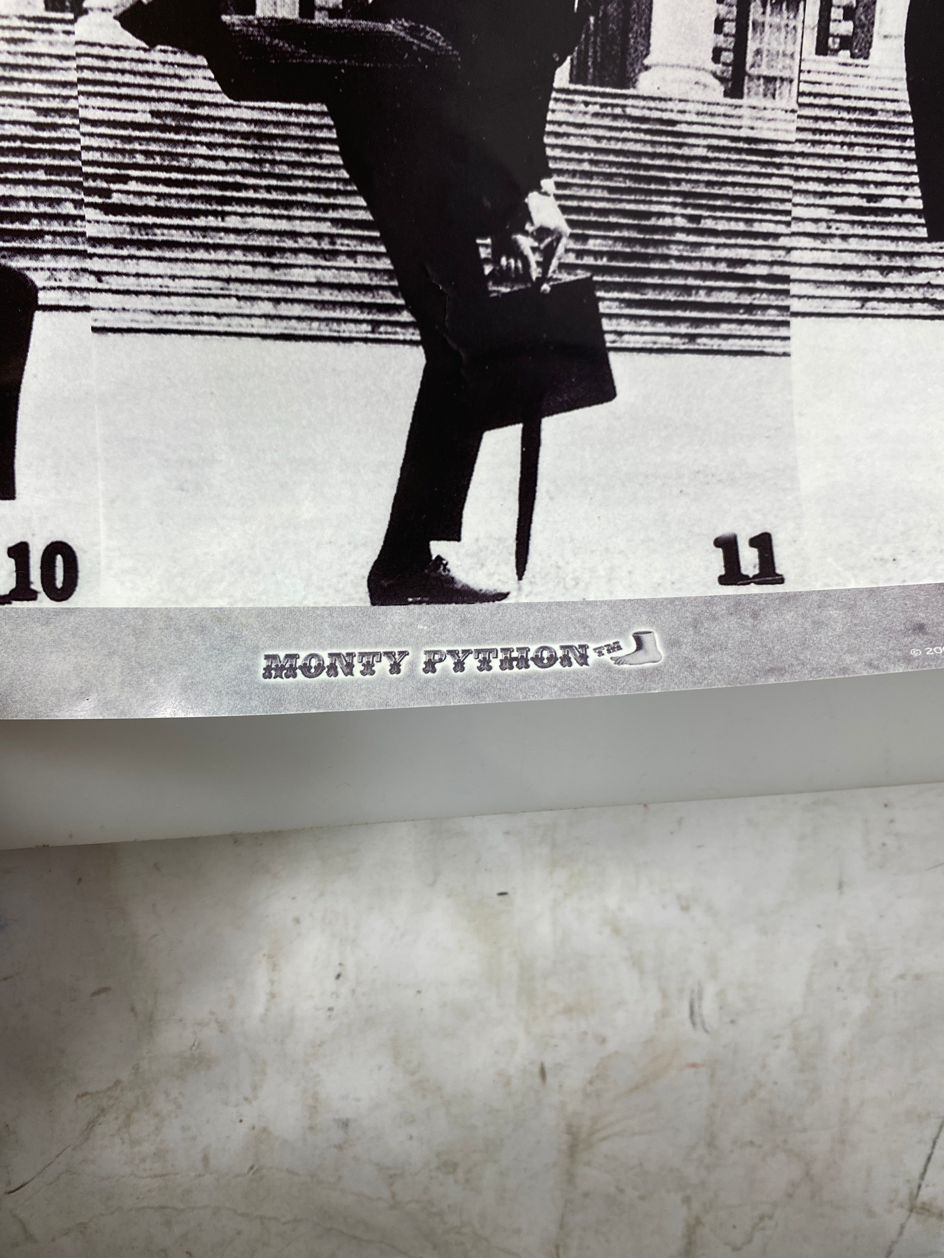 Monty Python Ministry of Silly Walks Poster 2009