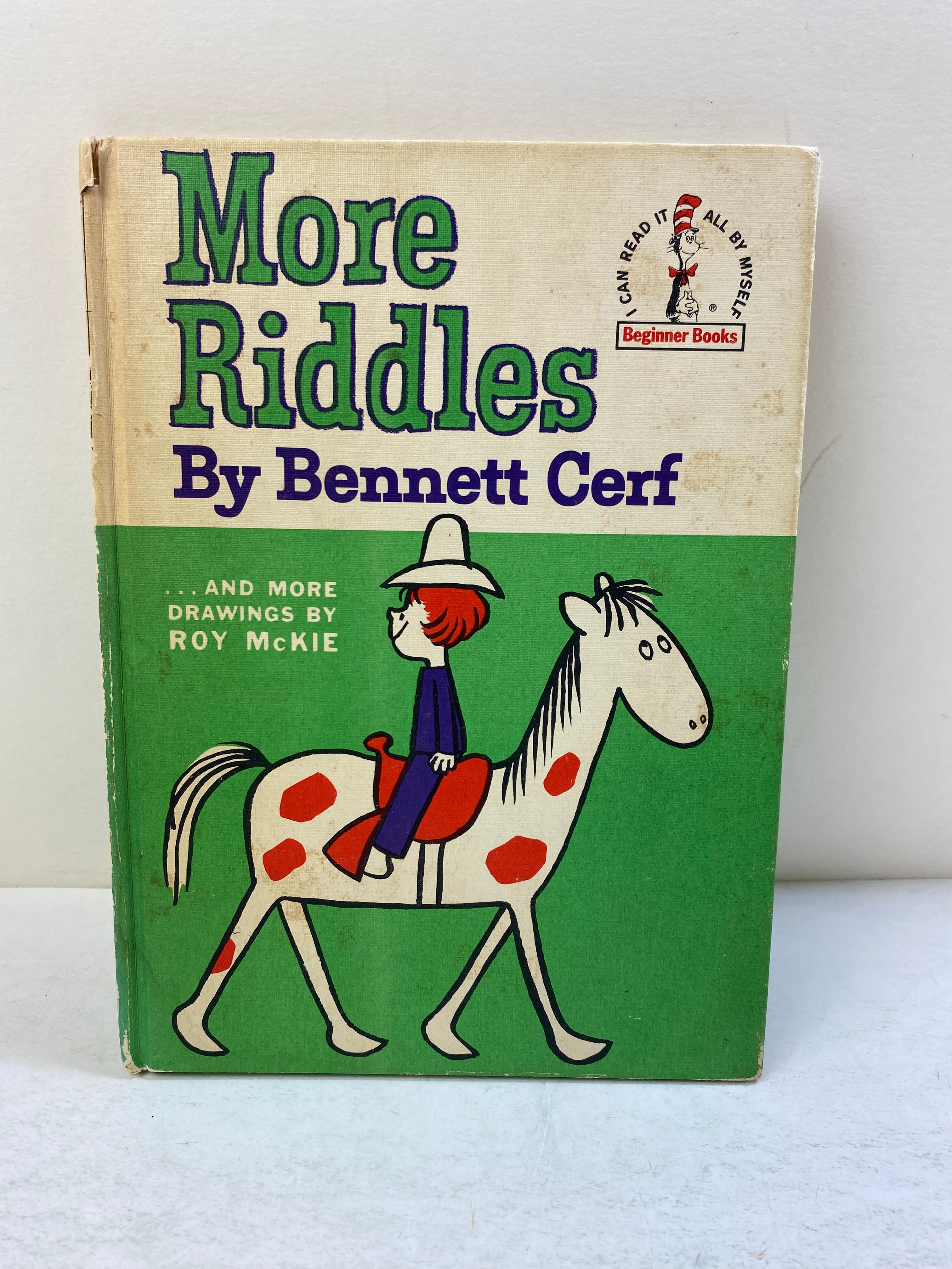 More Riddles by Bennett Cerf Beginner Books 1961 HC BCE