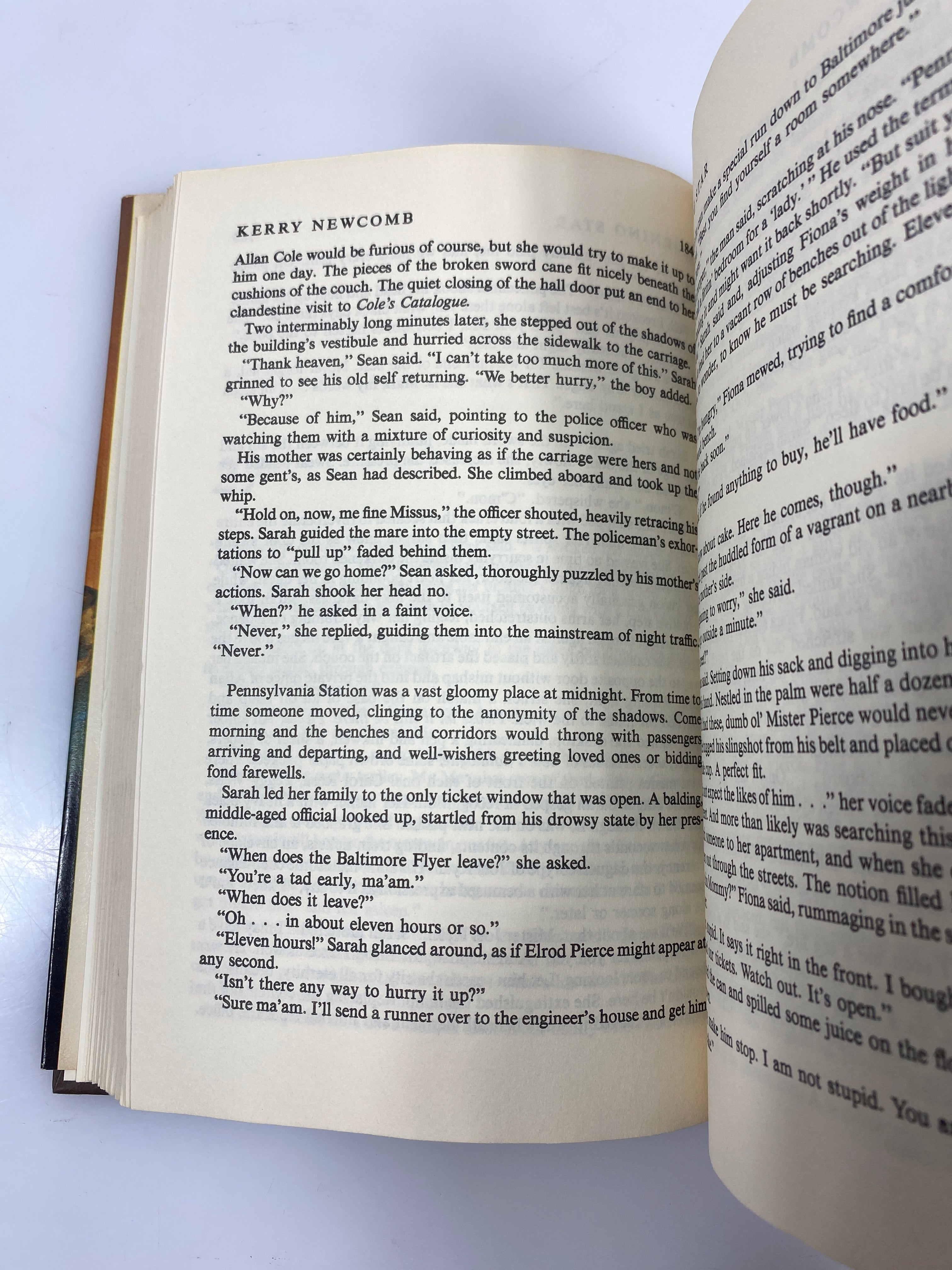 Morning Star by Kerry Newcomb Bantam Books 1983 HCDJ