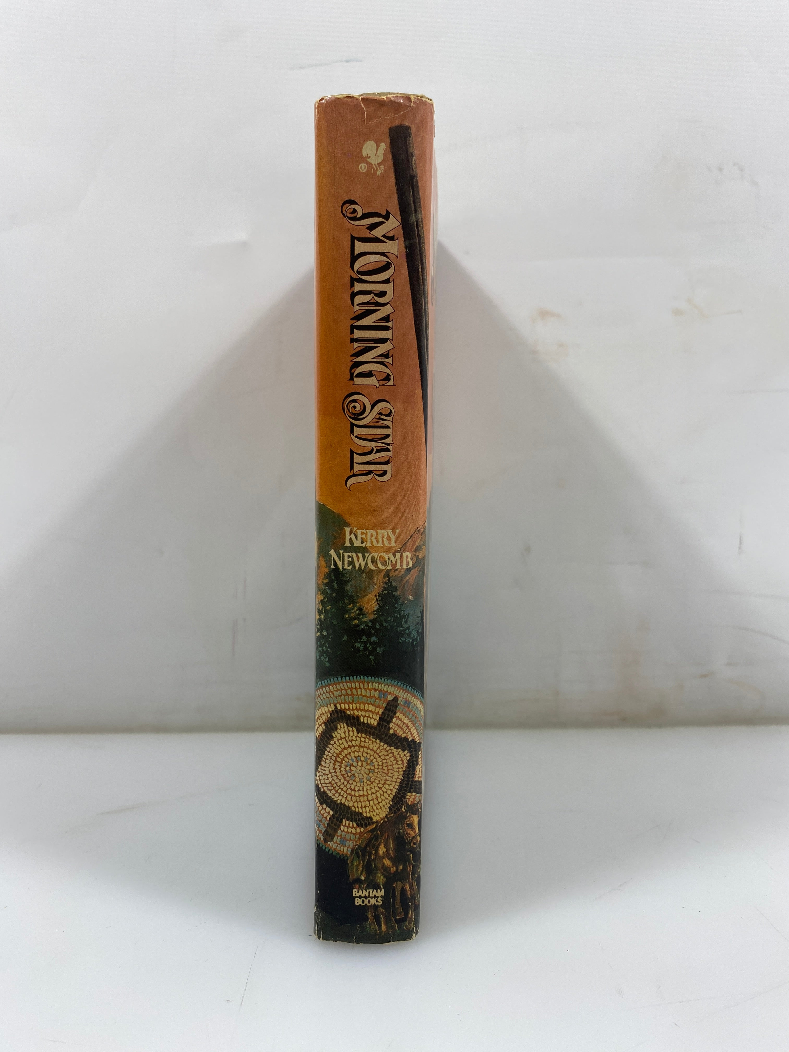 Morning Star by Kerry Newcomb Bantam Books 1983 HCDJ