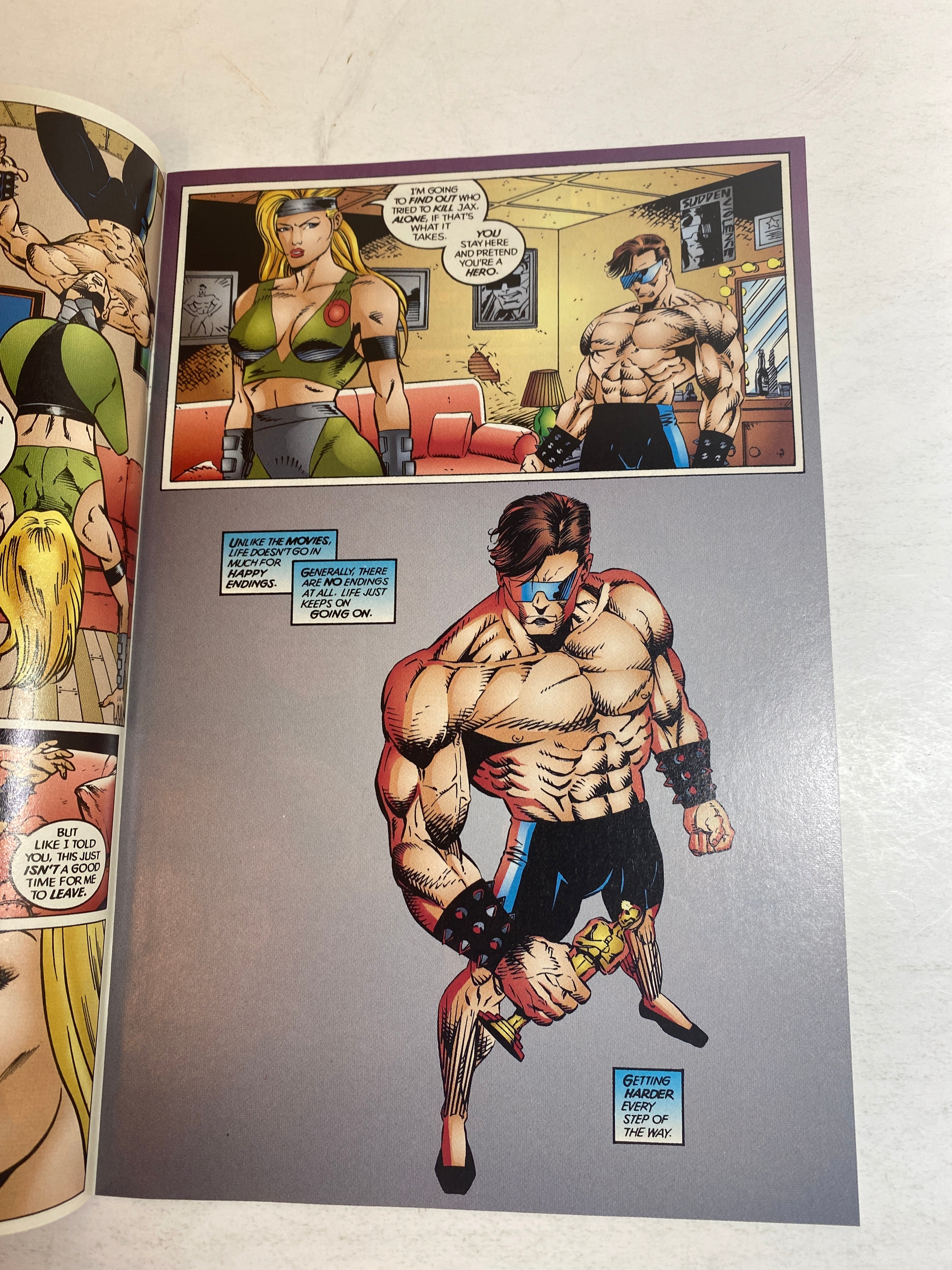 Mortal Kombat Battlewave 2 Malibu Comic 1995