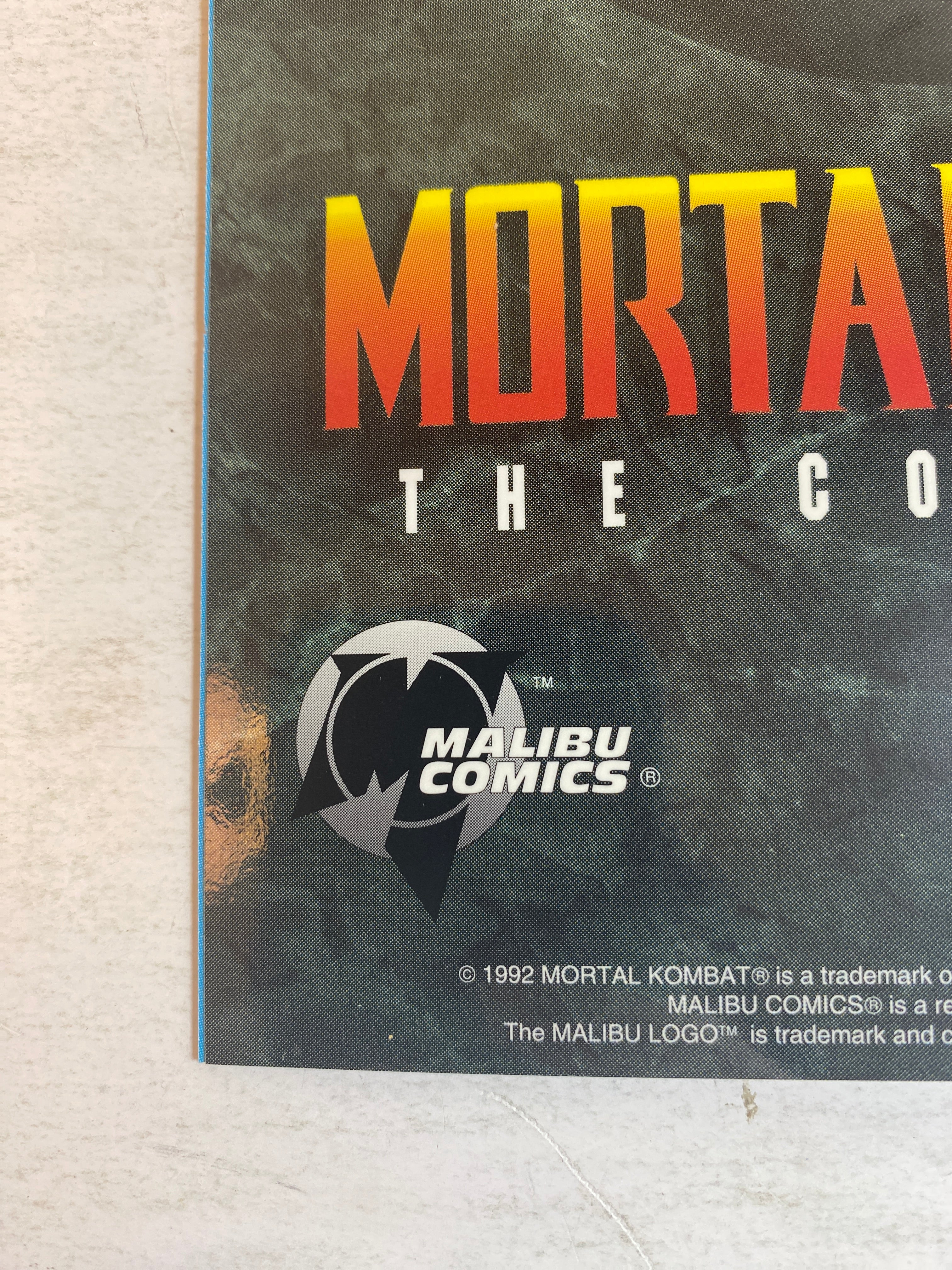 Mortal Kombat Blood and Thunder #1 Holo Cover Malibu Comic 1994