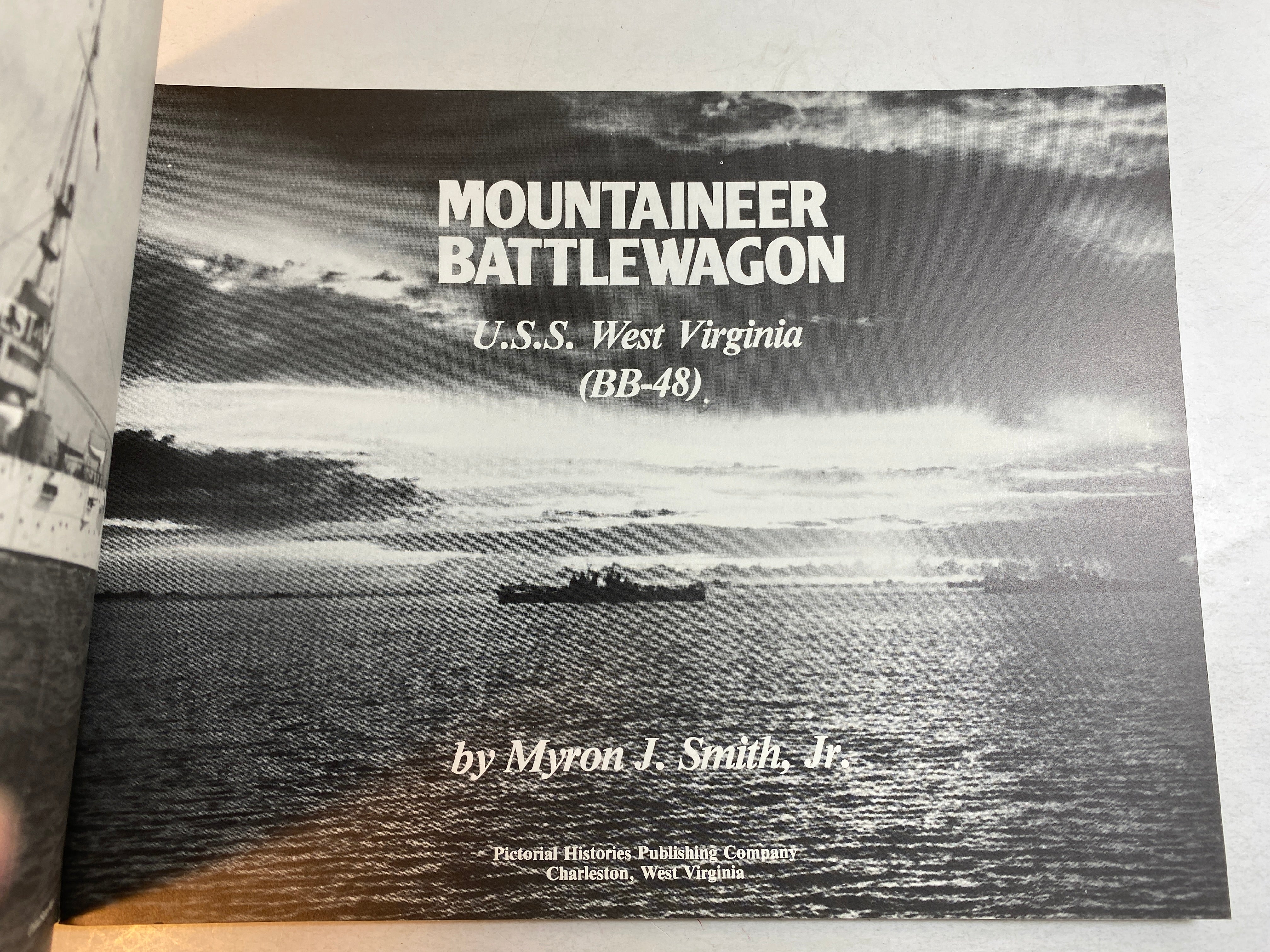 Mountaineer Battlewagon USS West Virginia BB-48 SC 1985