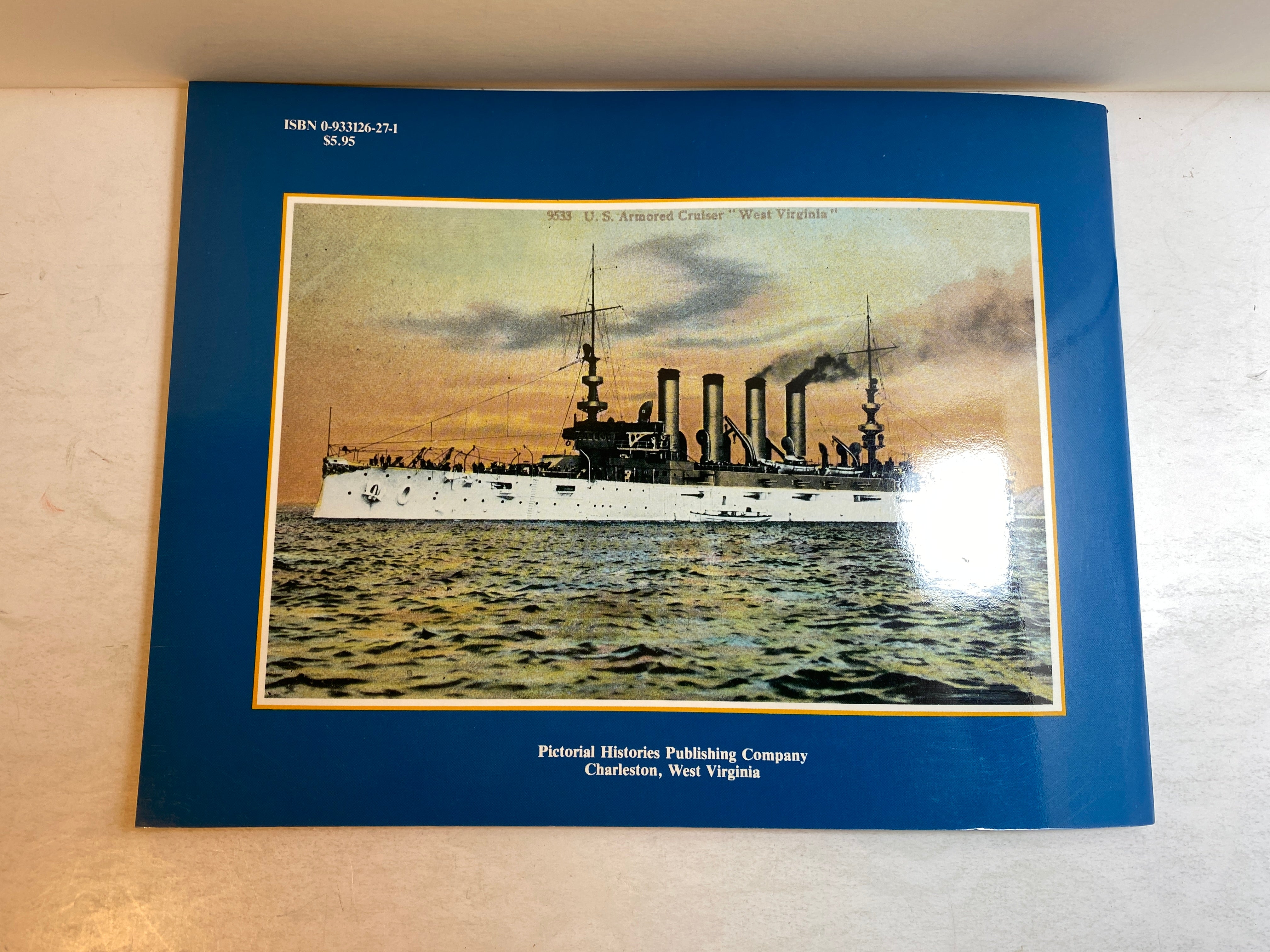 Mountaineer Battlewagon USS West Virginia BB-48 SC 1985