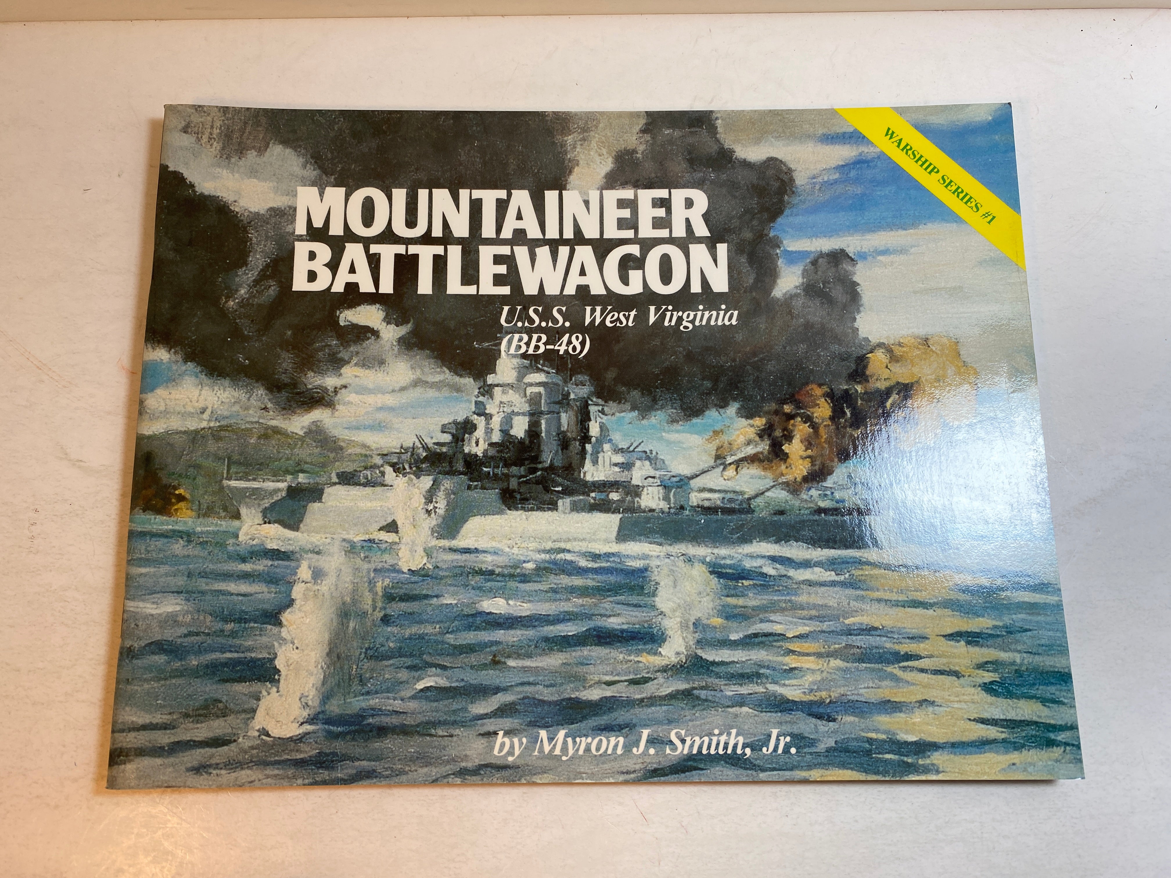 Mountaineer Battlewagon USS West Virginia BB-48 SC 1985
