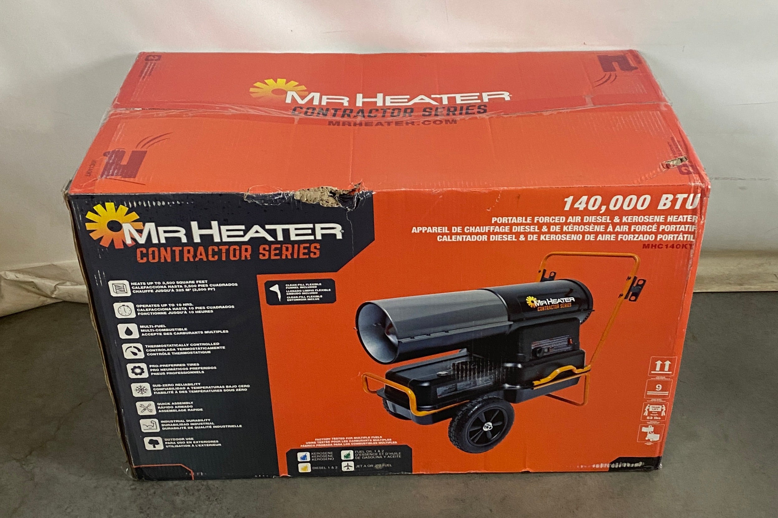 Mr. Heater #MHC140KT 140,000 BTU Kerosene Heater