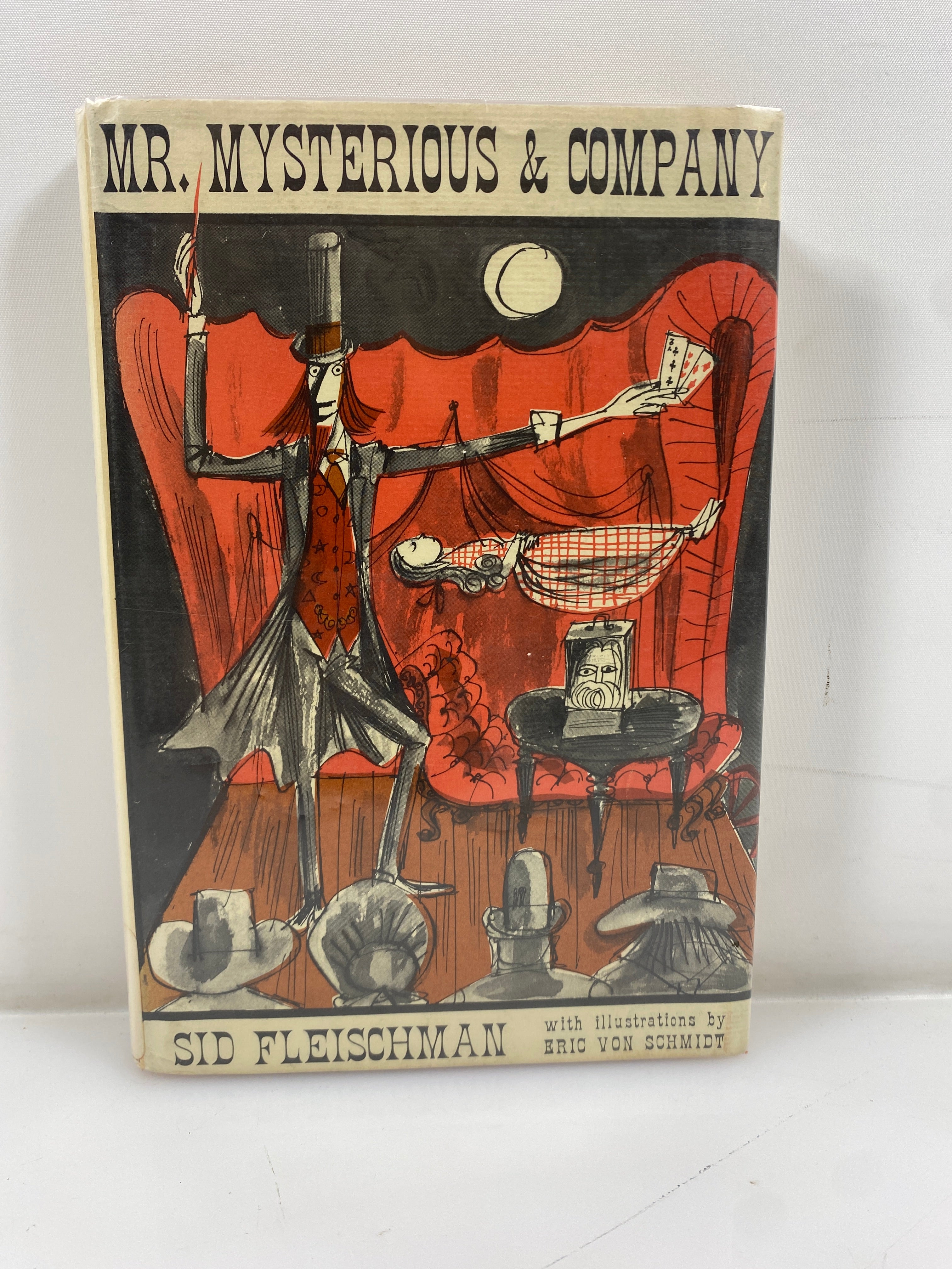 Mr. Mysterious & Company by Fleischman 11th Print 1962 Ex-Library HCDJ