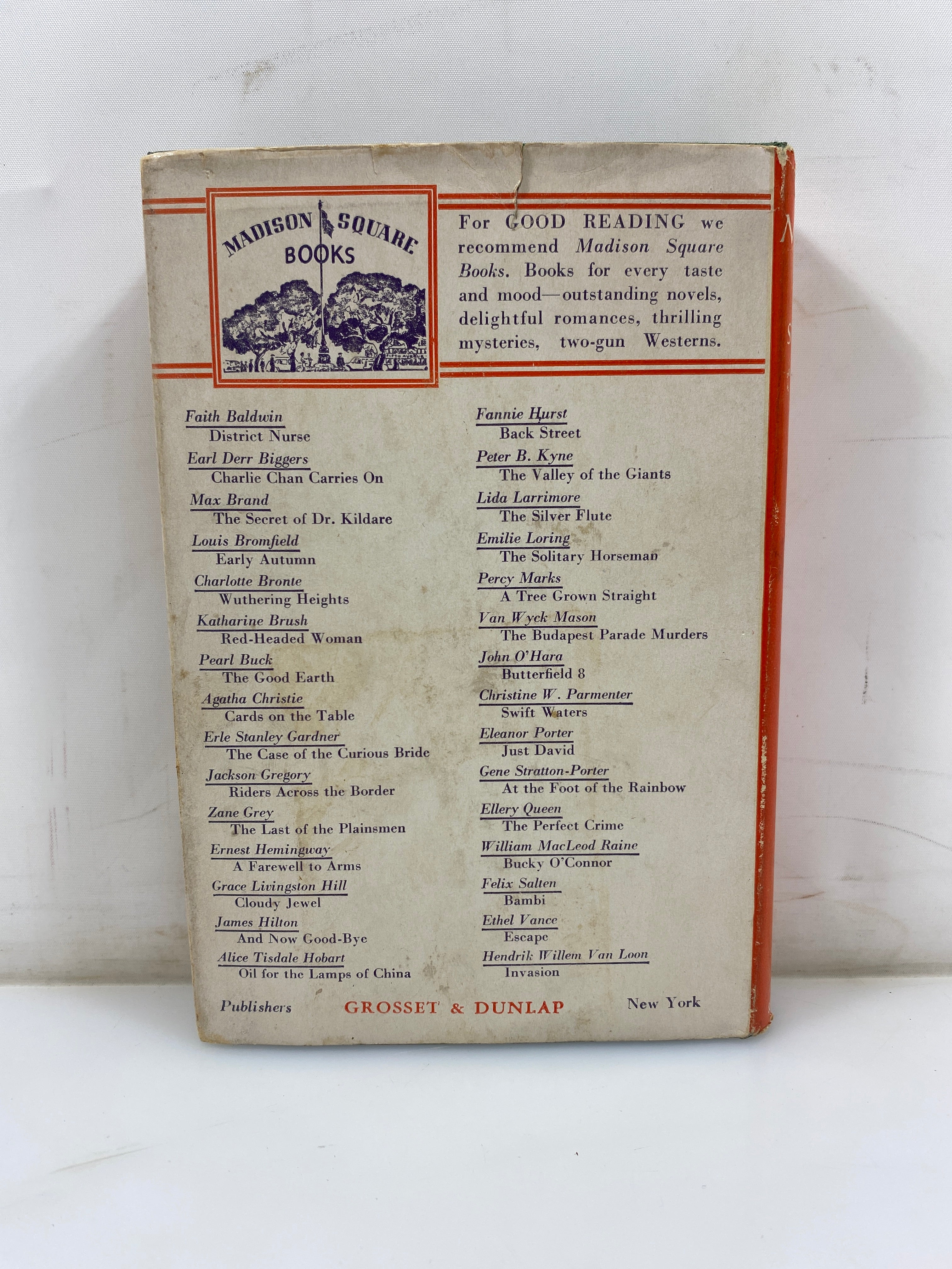 Mrs Miniver by Jan Struther Grosset & Dunlap 1940 HCDJ