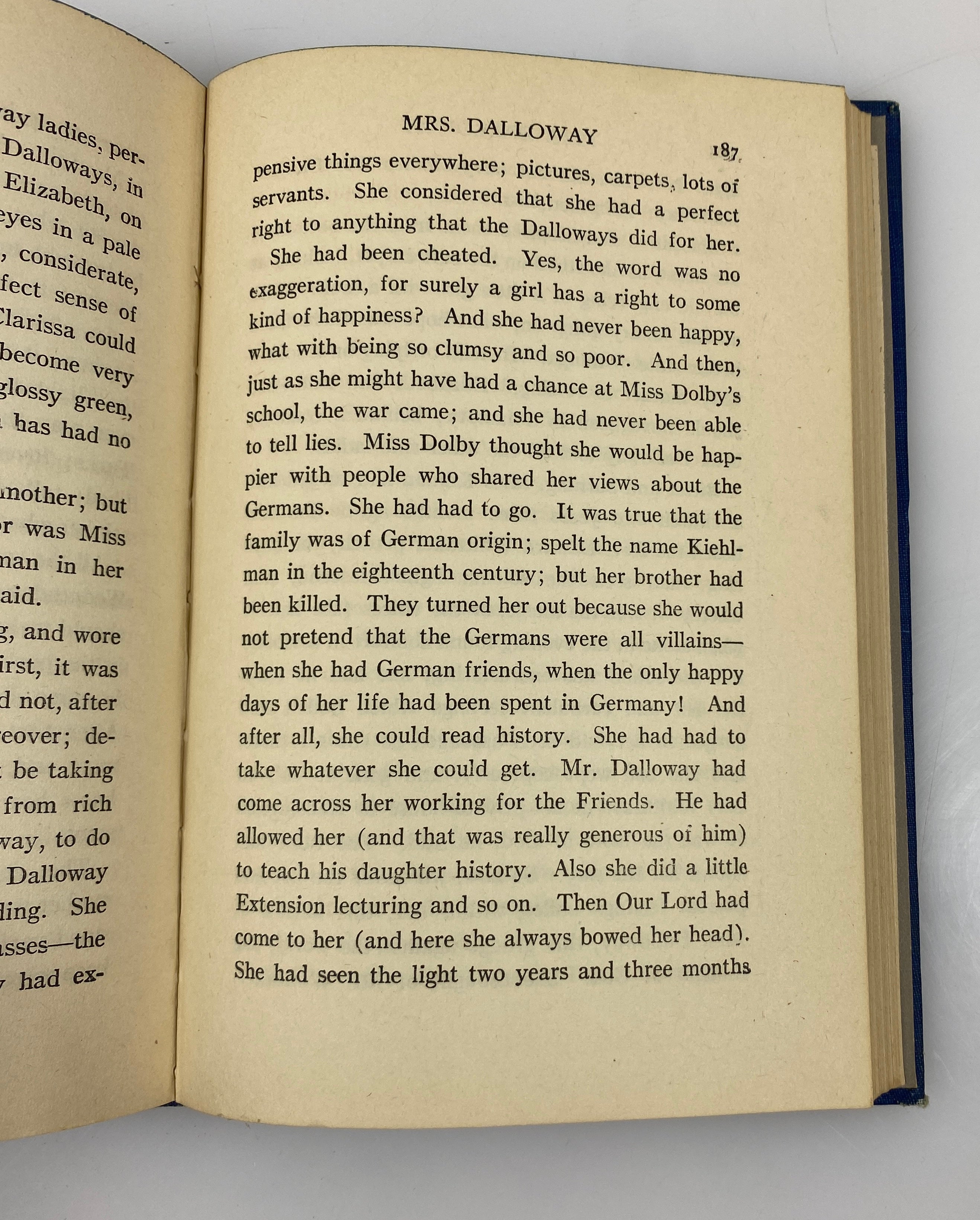 Mrs. Dalloway by Virginia Woolf Modern Library, Inc. 1928 HC