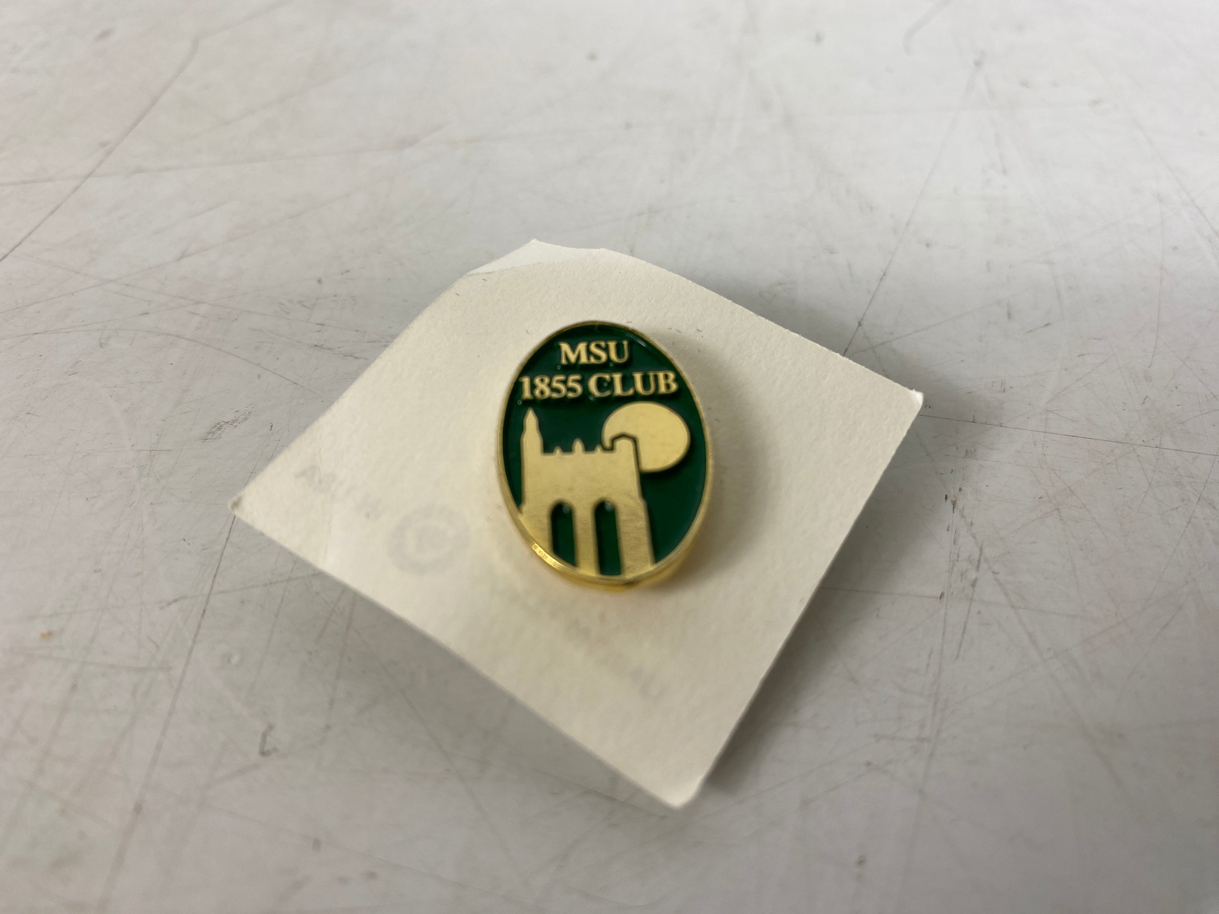 MSU 1855 Club Pinback Lapel Pin