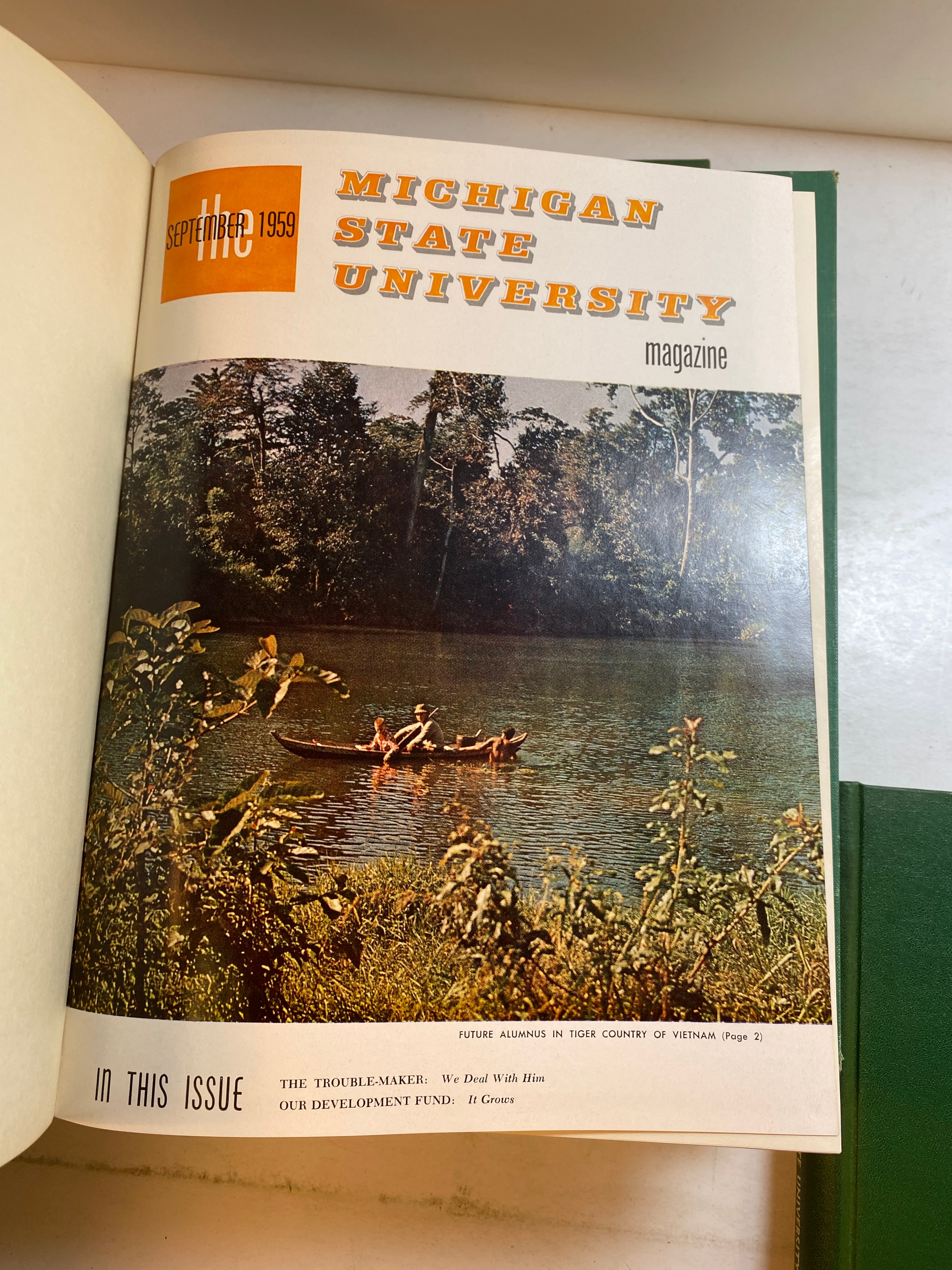 MSU Alumni Magazine Library Bound Complete Years 1955-1960