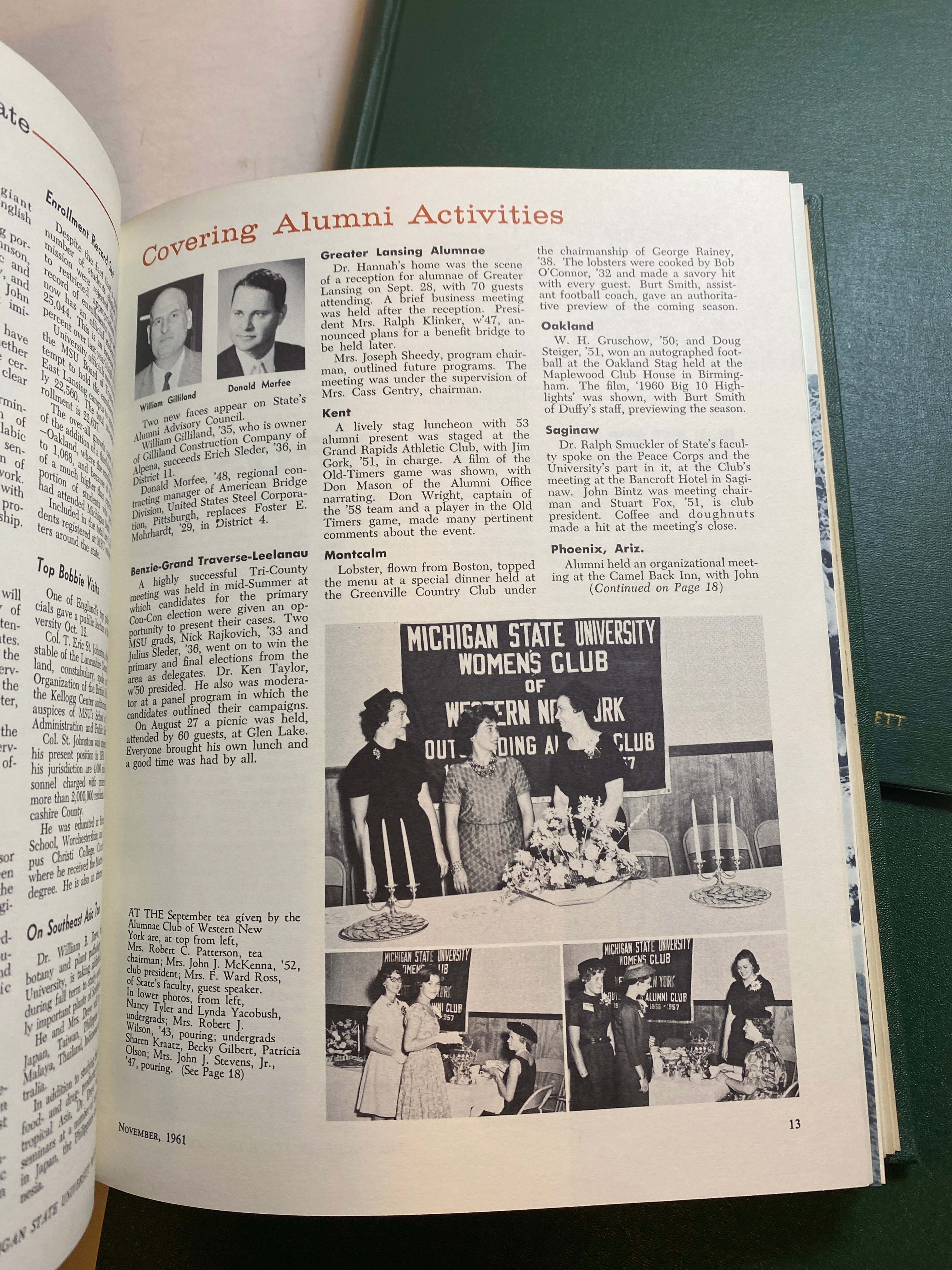 MSU Alumni Magazine Library Bound Complete Years 1960-1965