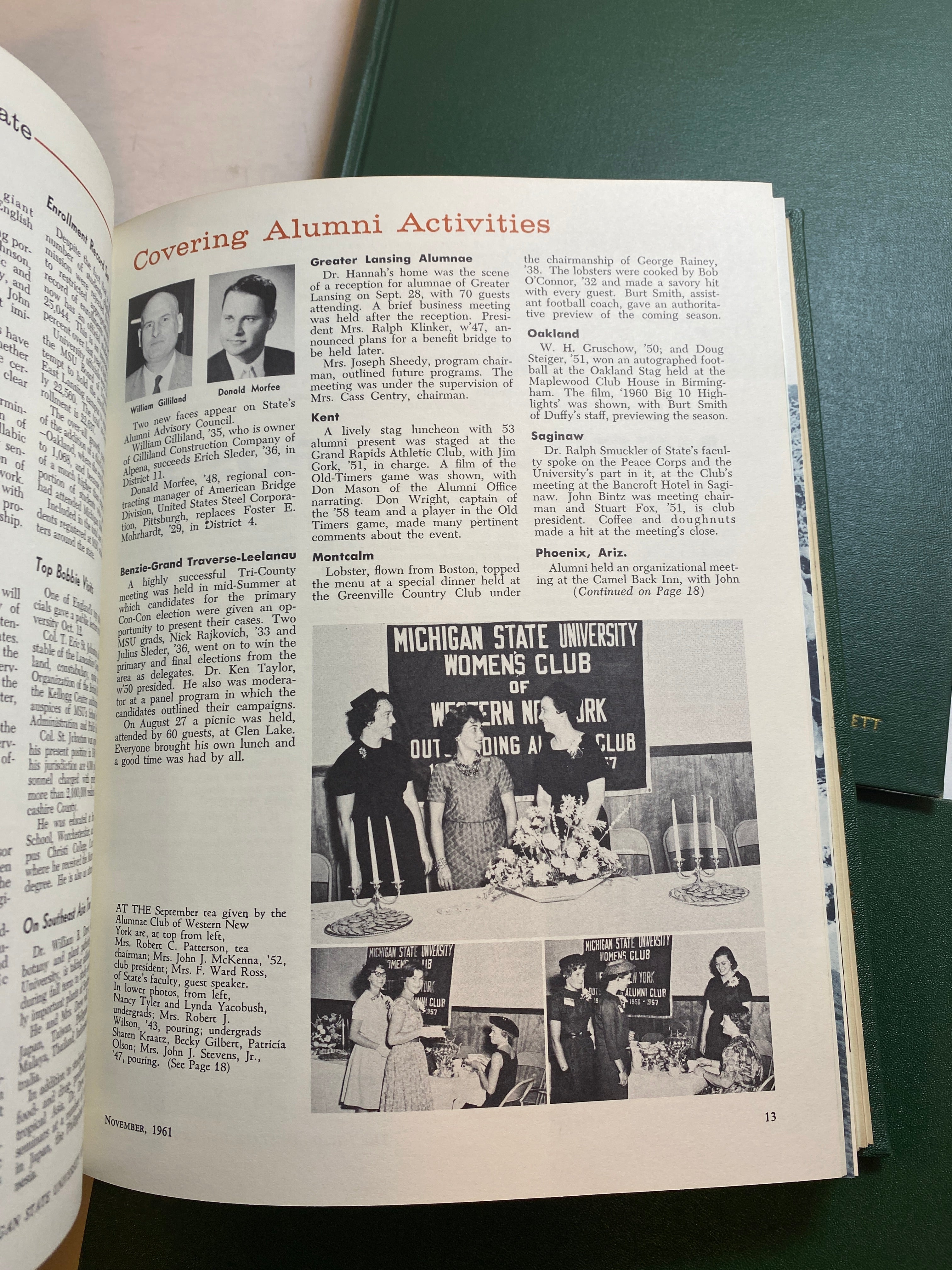 MSU Alumni Magazine Library Bound Complete Years 1960-1965