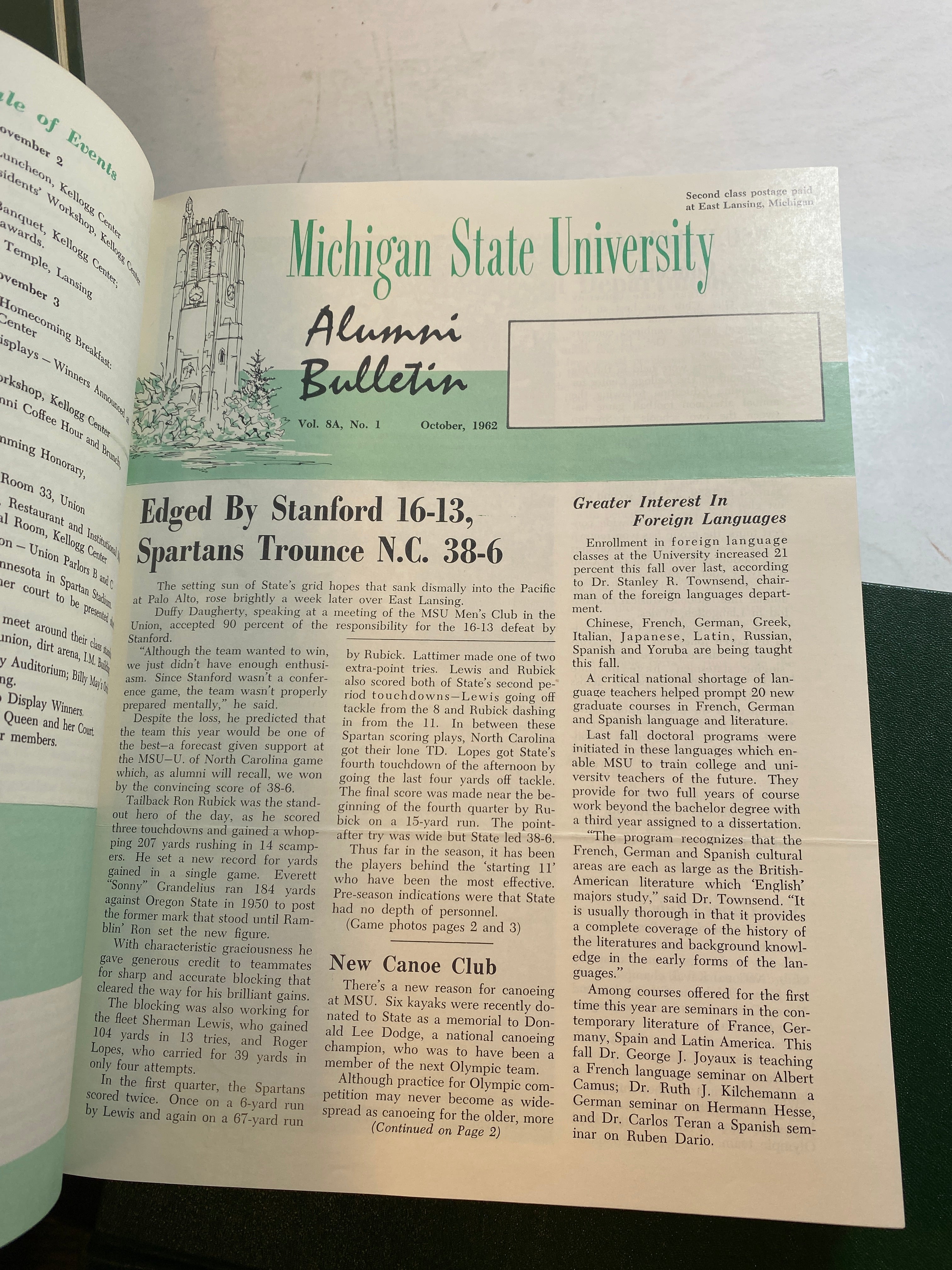 MSU Alumni Magazine Library Bound Complete Years 1960-1965