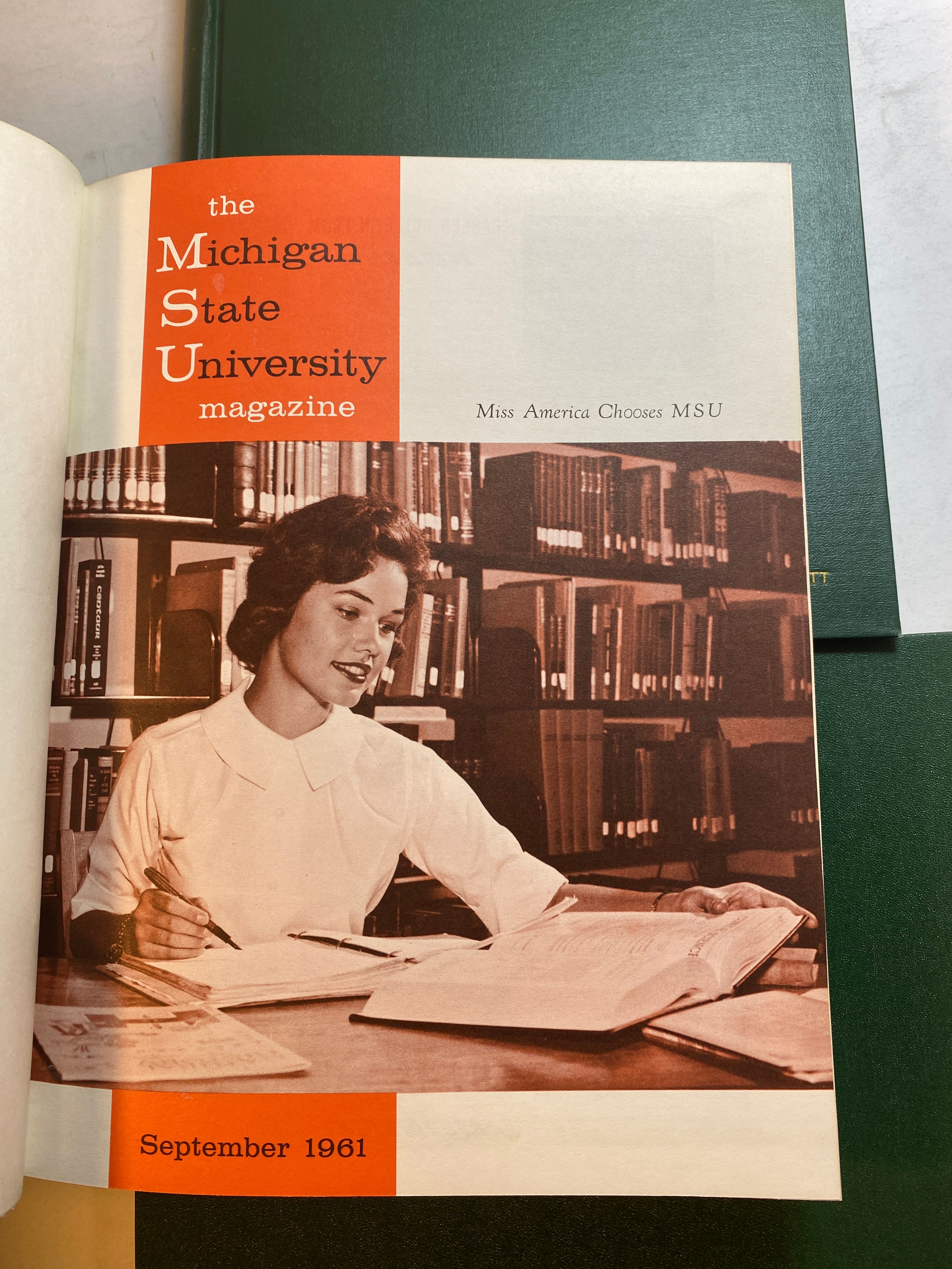 MSU Alumni Magazine Library Bound Complete Years 1960-1965