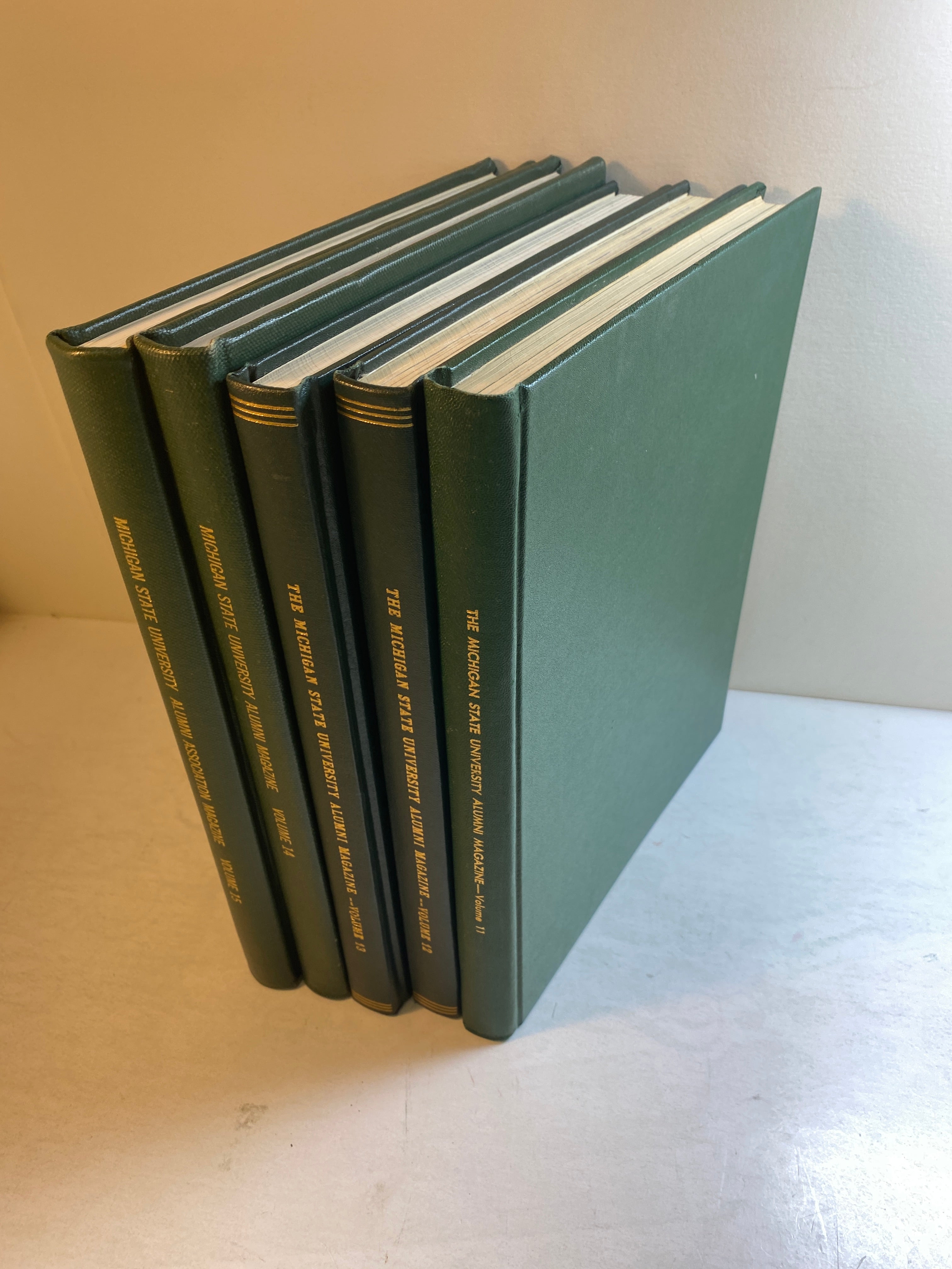 MSU Alumni Magazine Library Bound Complete Years 1965-1970