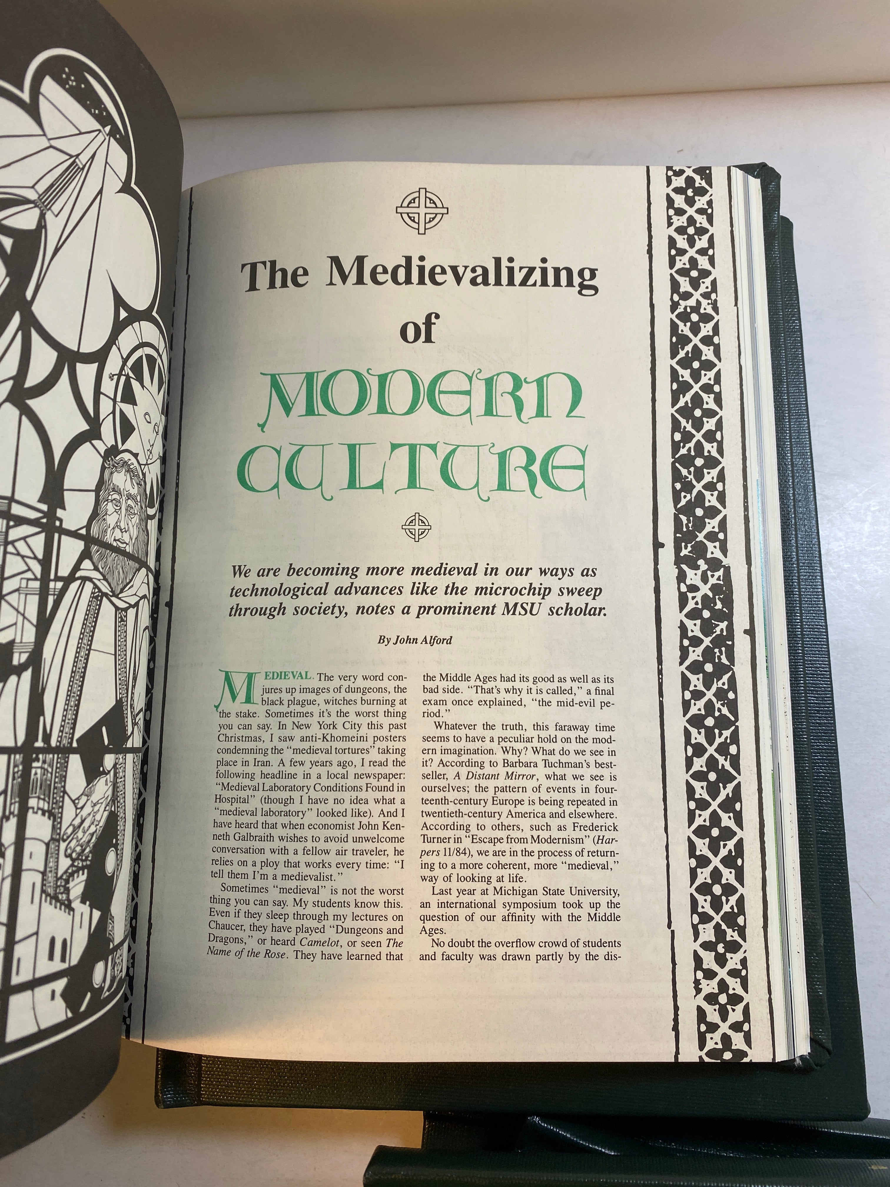 MSU Alumni Magazine Library Bound Complete Years 1983-1989
