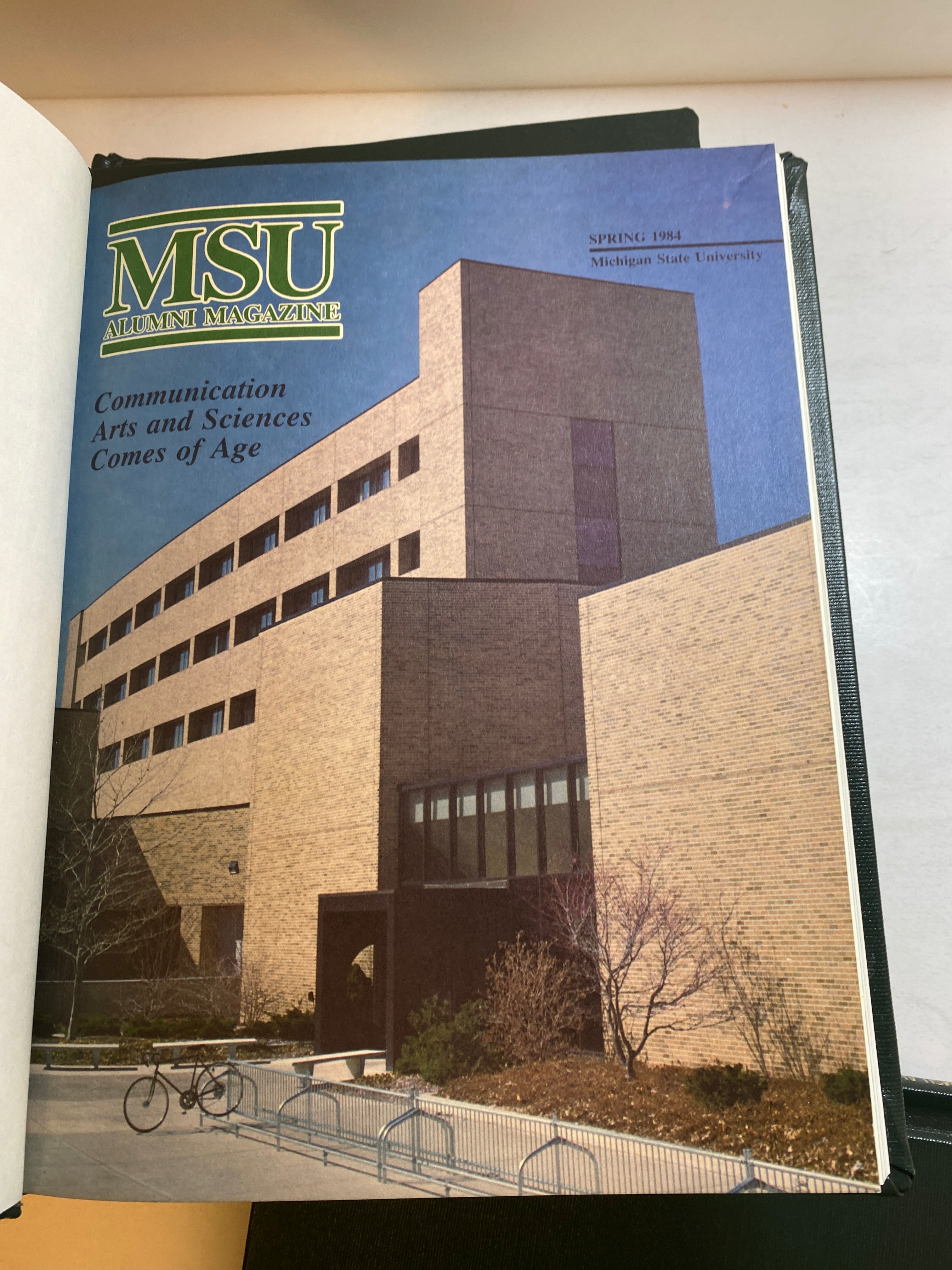 MSU Alumni Magazine Library Bound Complete Years 1983-1989