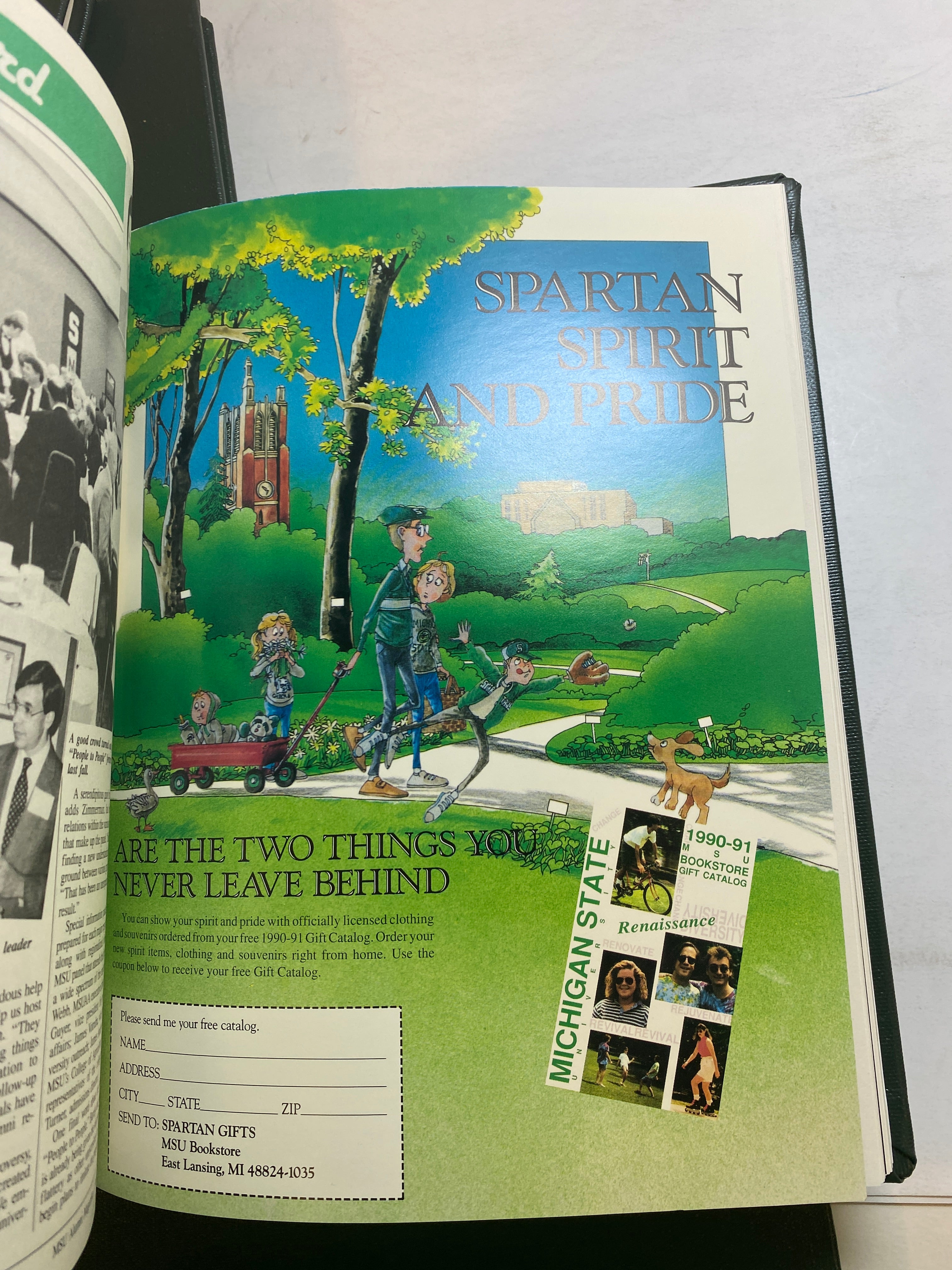 MSU Alumni Magazine Library Bound Complete Years 1990-1994