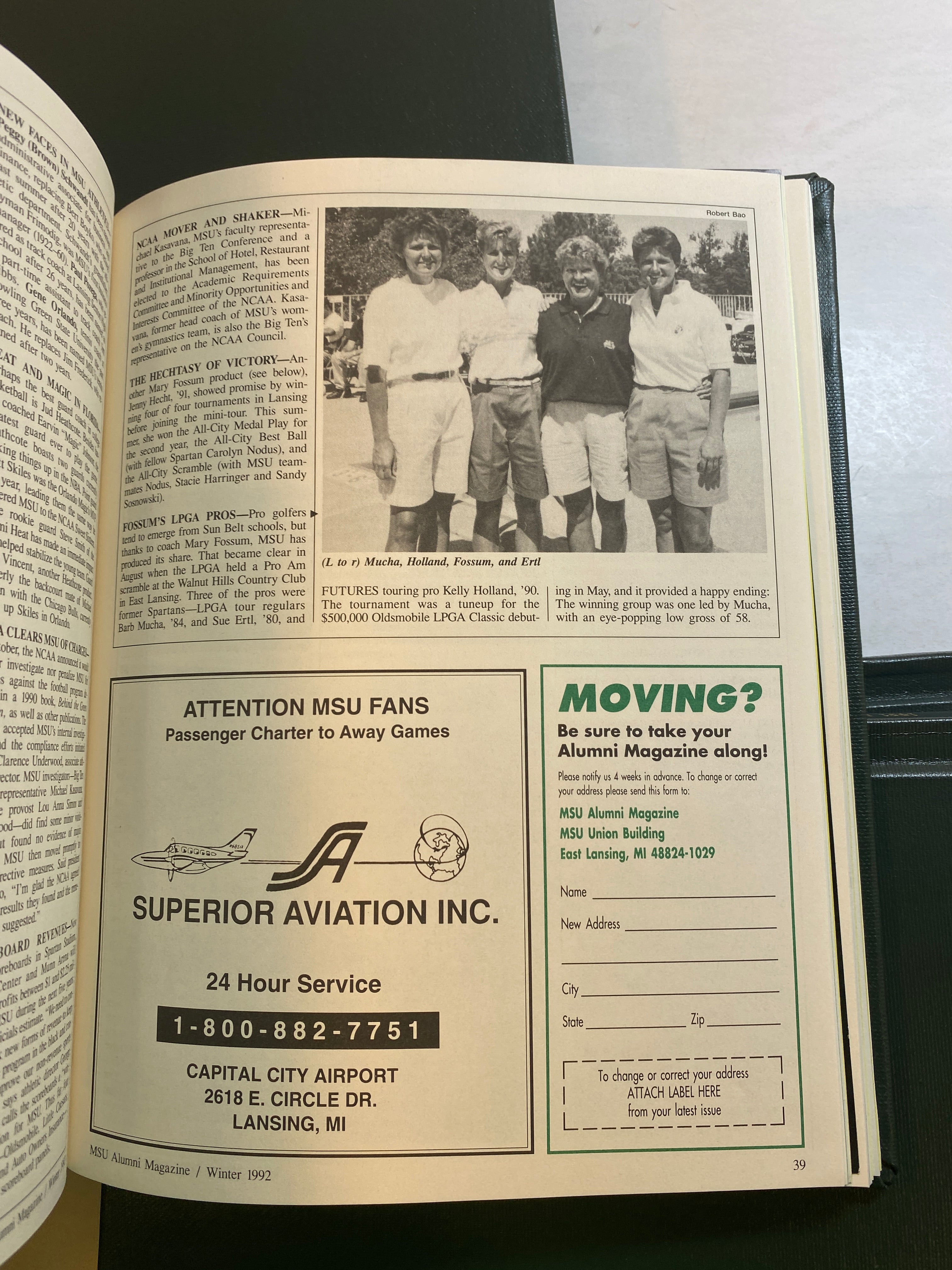 MSU Alumni Magazine Library Bound Complete Years 1990-1994