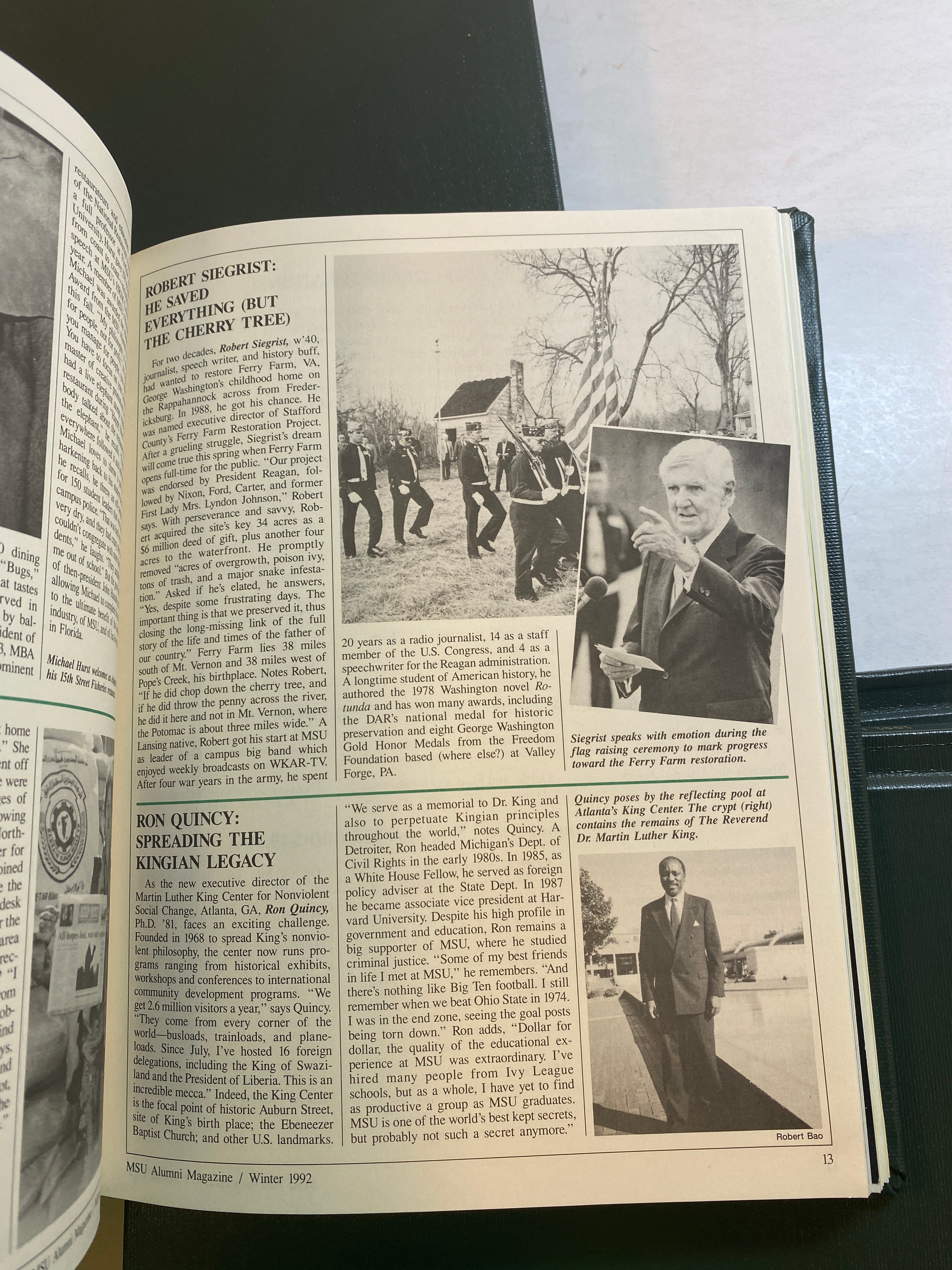 MSU Alumni Magazine Library Bound Complete Years 1990-1994