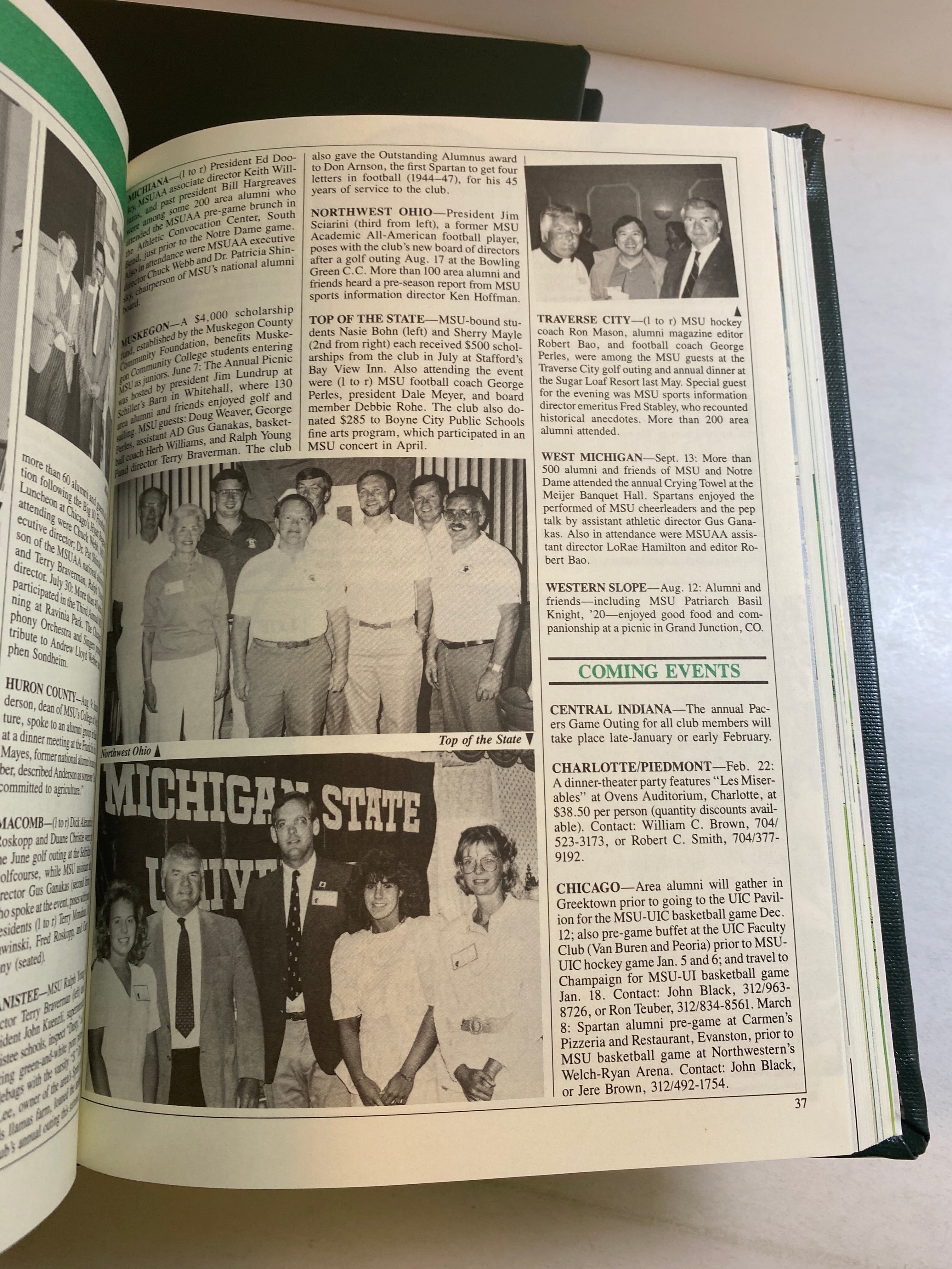 MSU Alumni Magazine Library Bound Complete Years 1990-1994