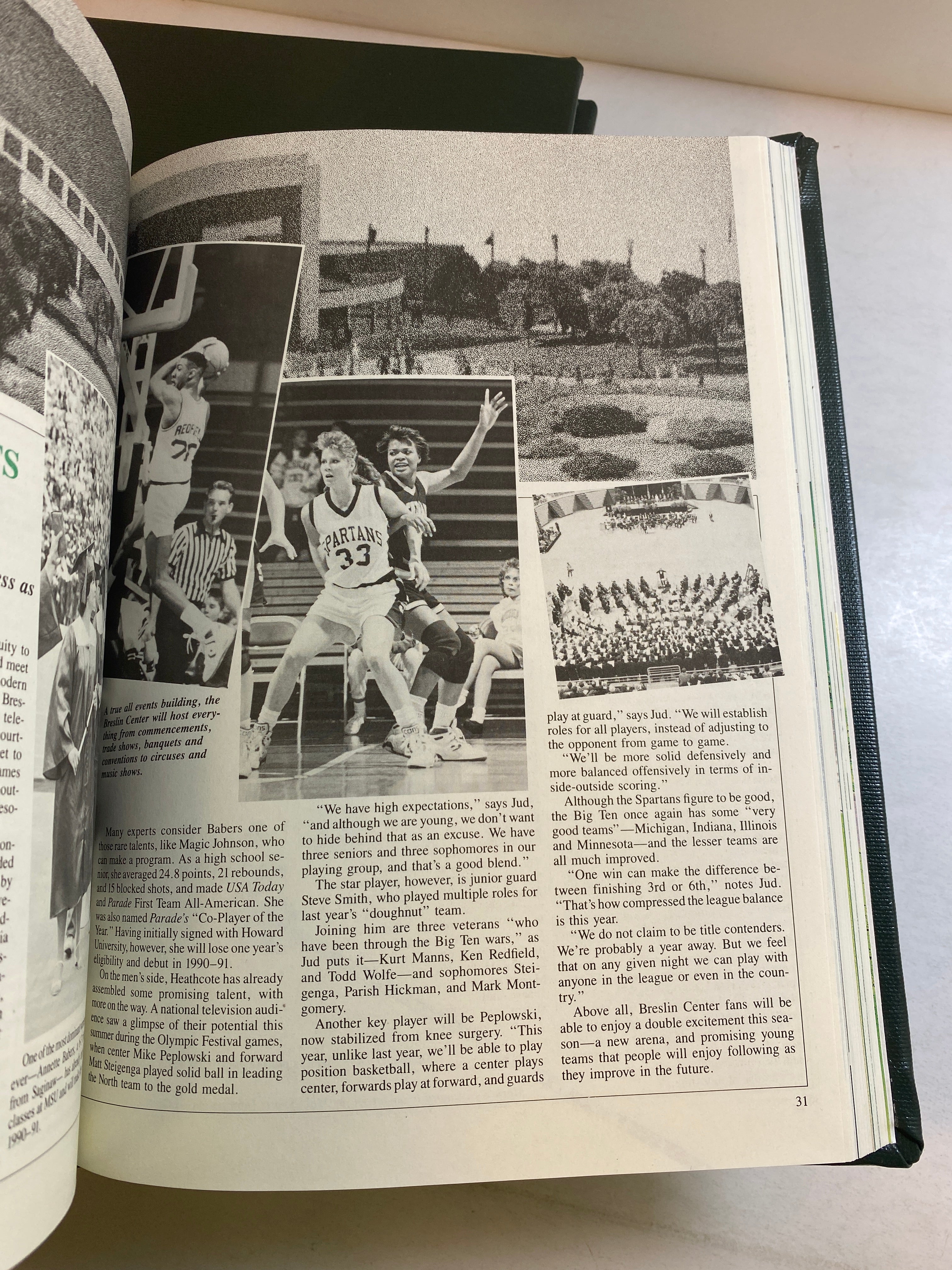 MSU Alumni Magazine Library Bound Complete Years 1990-1994