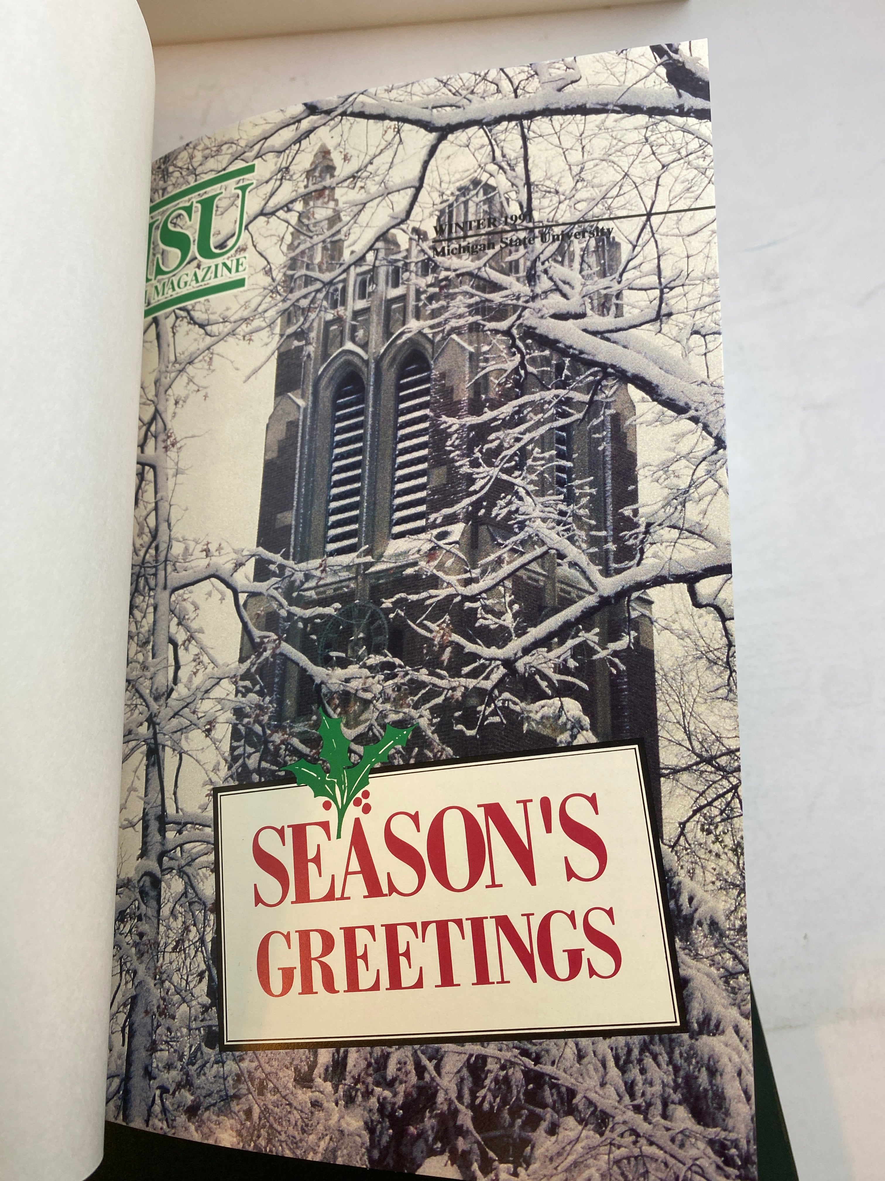 MSU Alumni Magazine Library Bound Complete Years 1990-1994