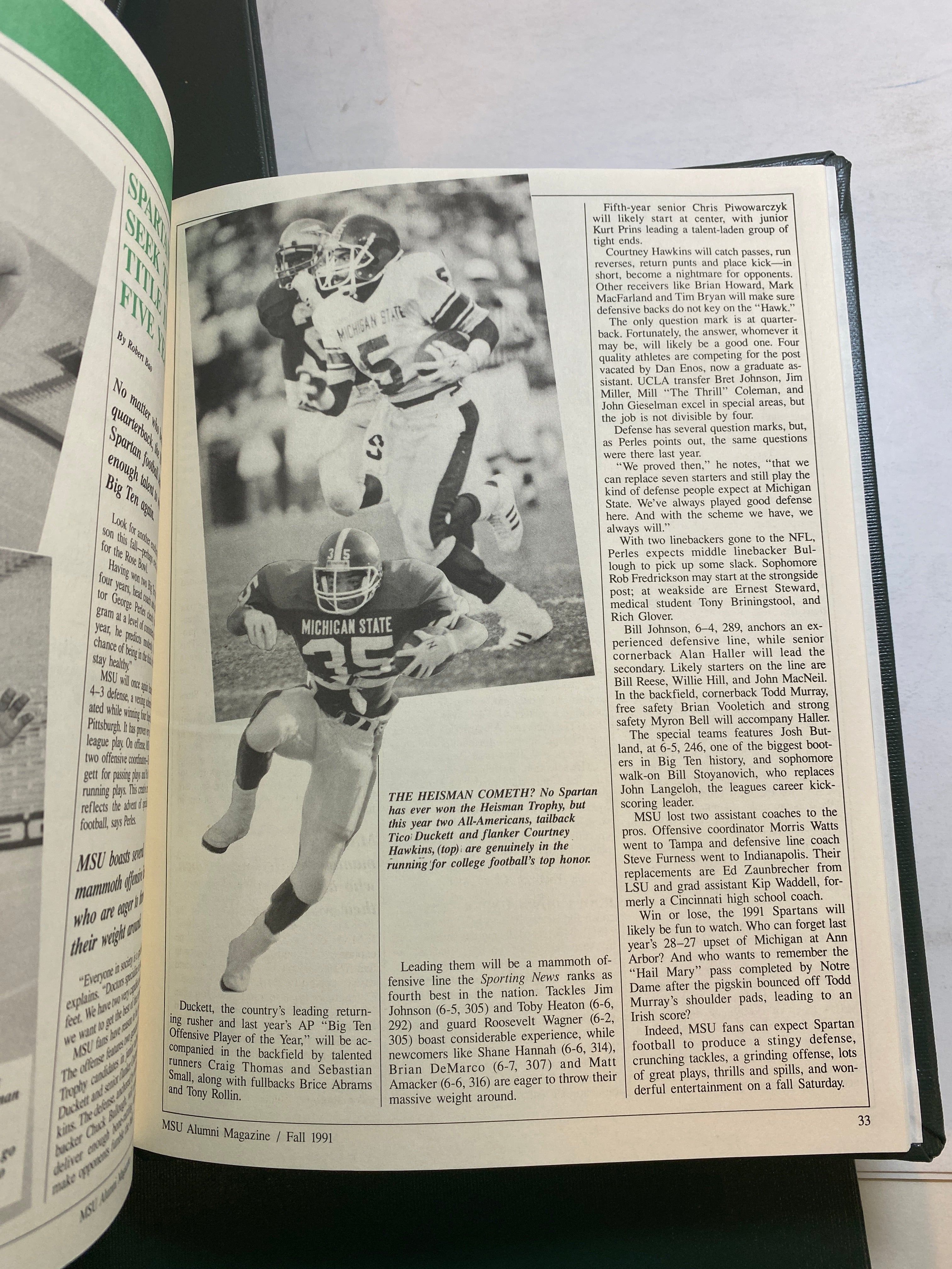 MSU Alumni Magazine Library Bound Complete Years 1990-1994