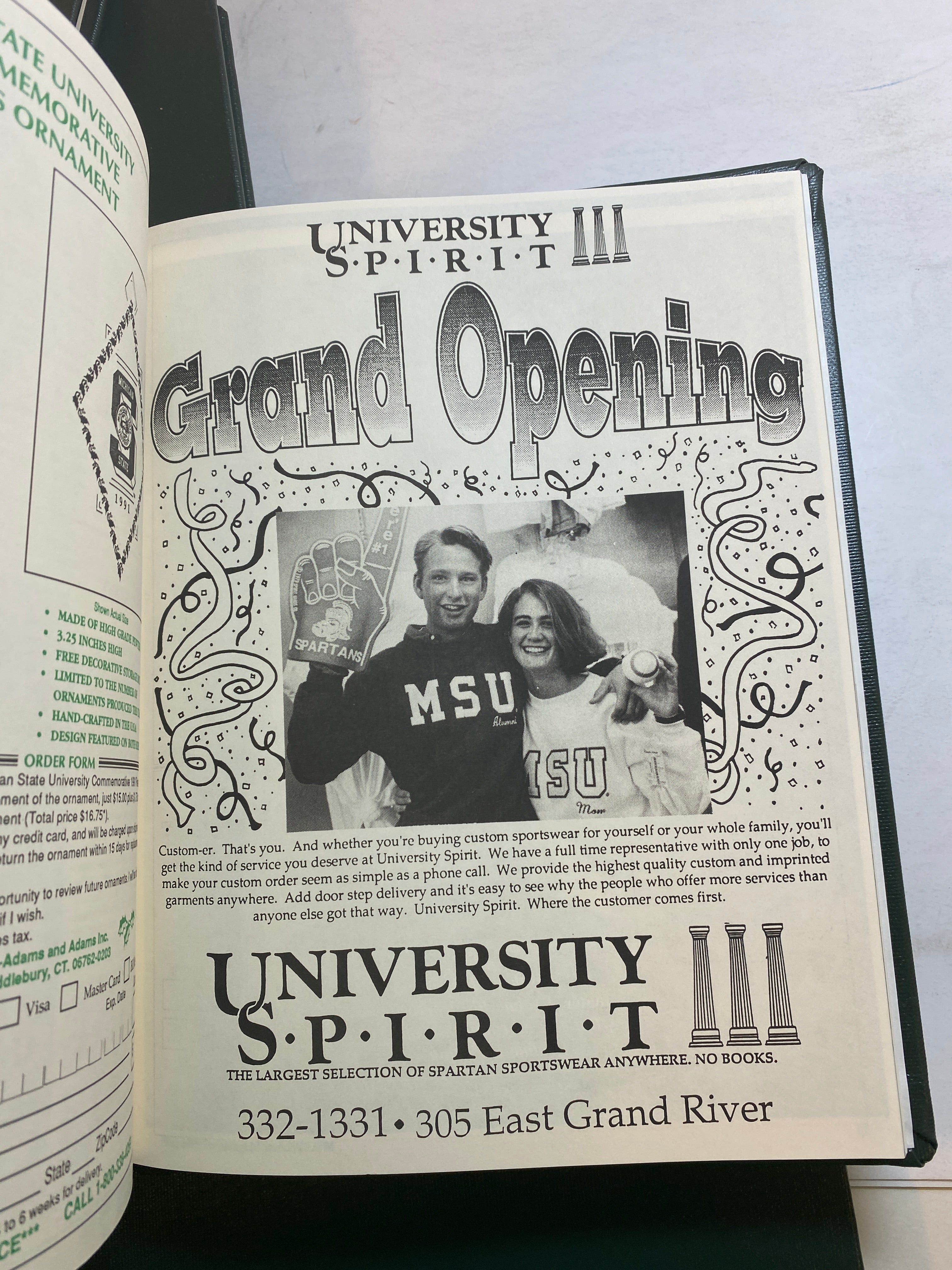 MSU Alumni Magazine Library Bound Complete Years 1990-1994