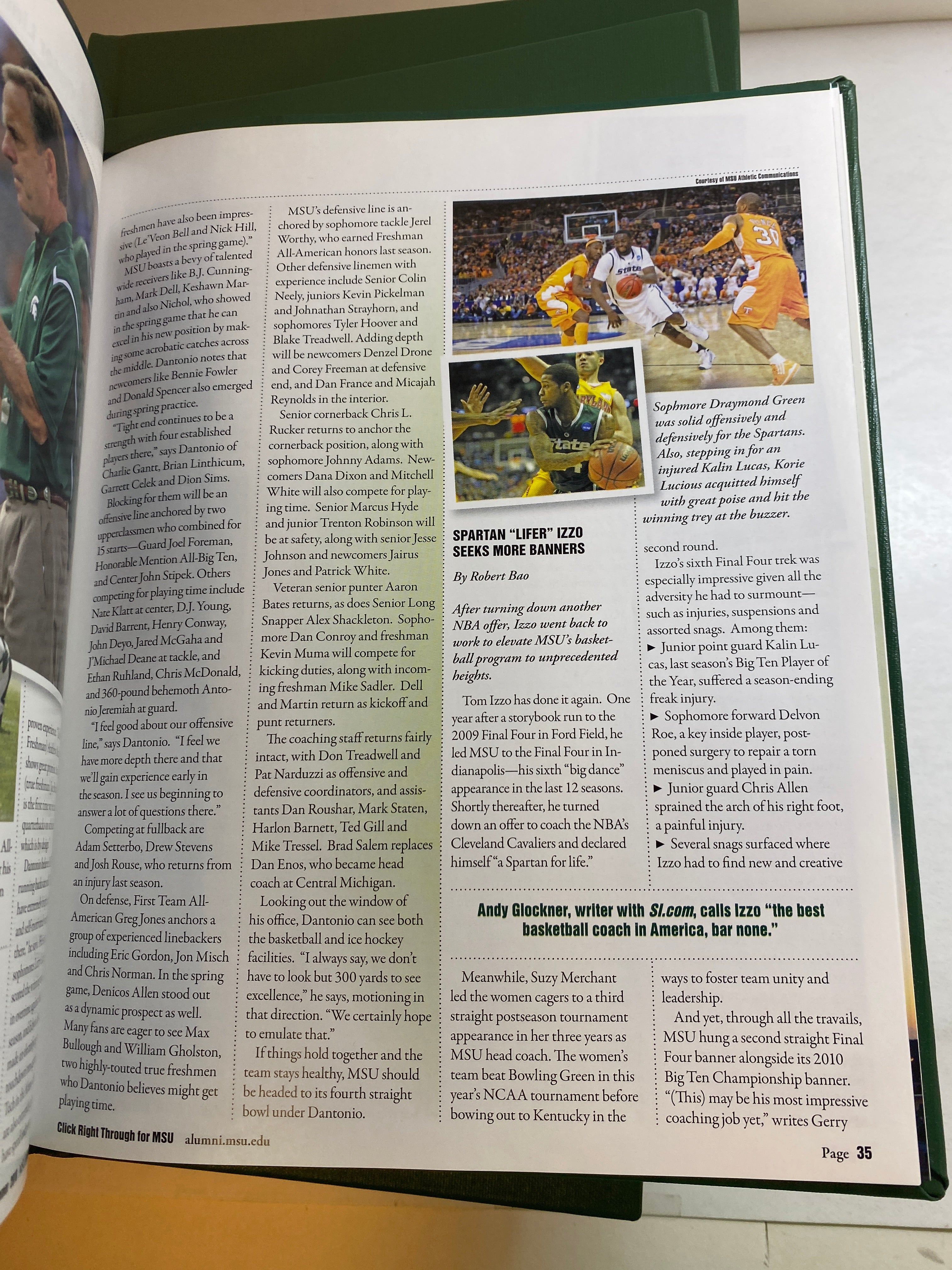 MSU Alumni Magazine Library Bound Complete Years 2010-2017