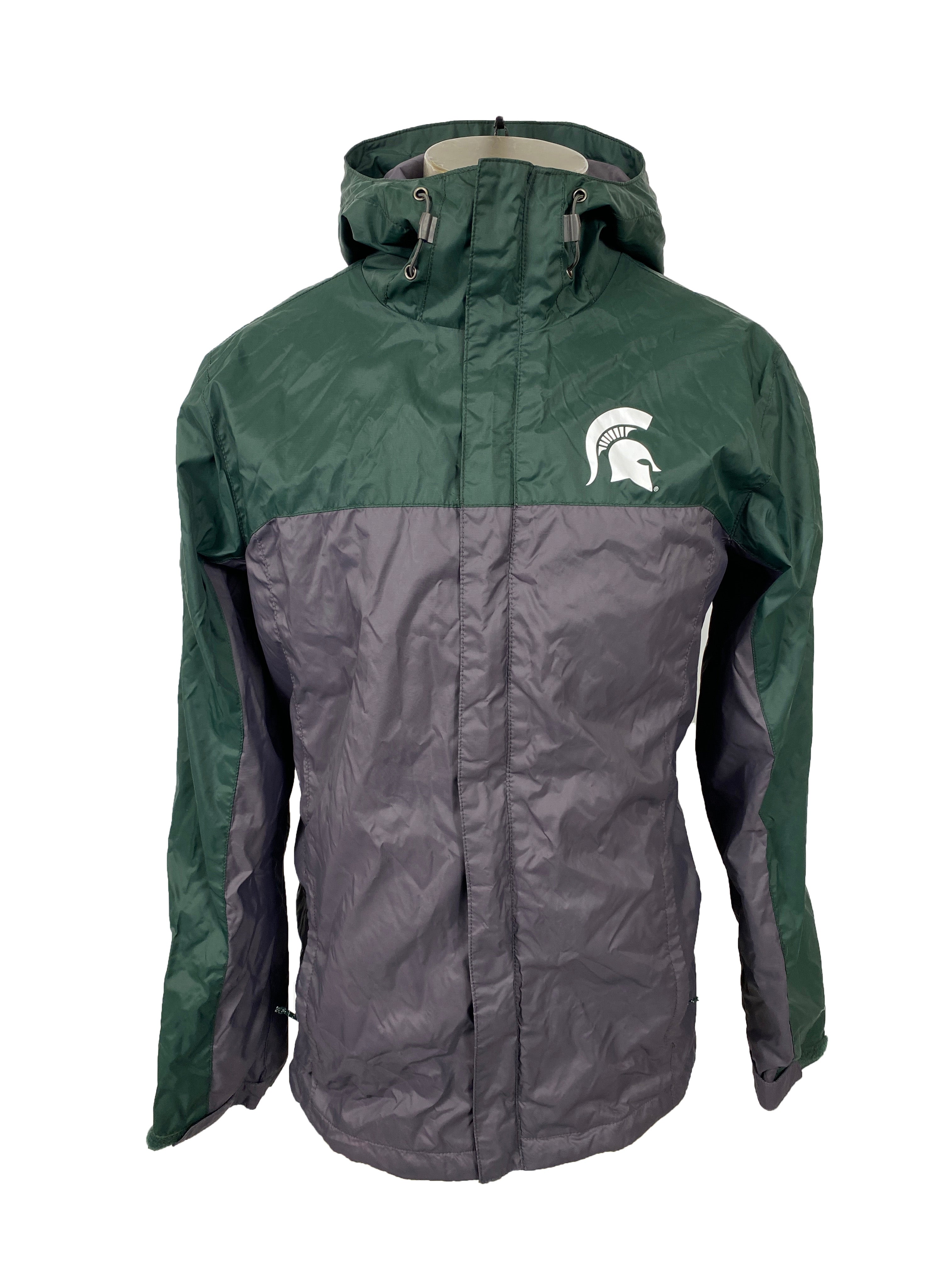 MSU Columbia Rain Jacket Men's Size S