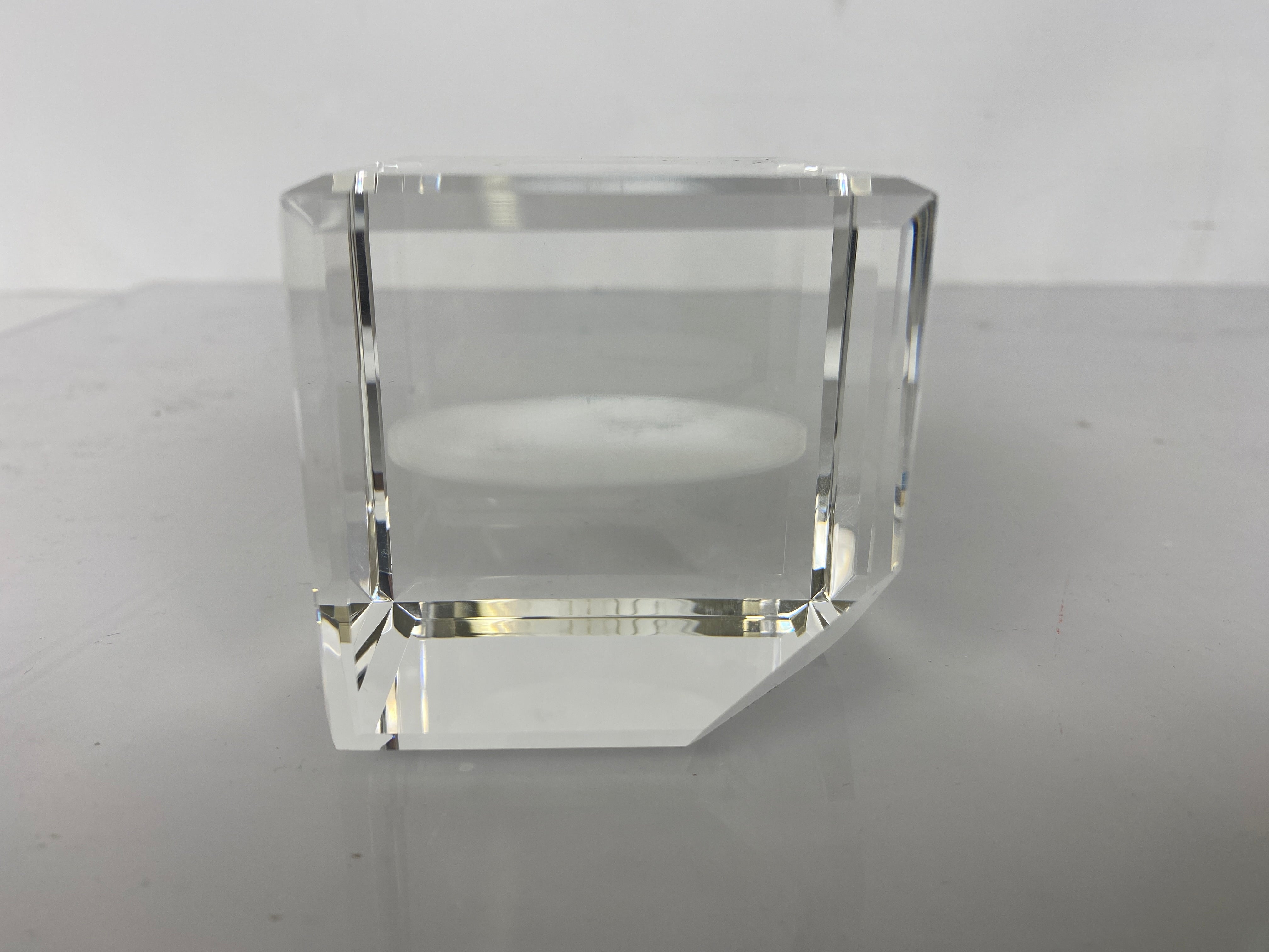 MSU Crystal Paperweight #4