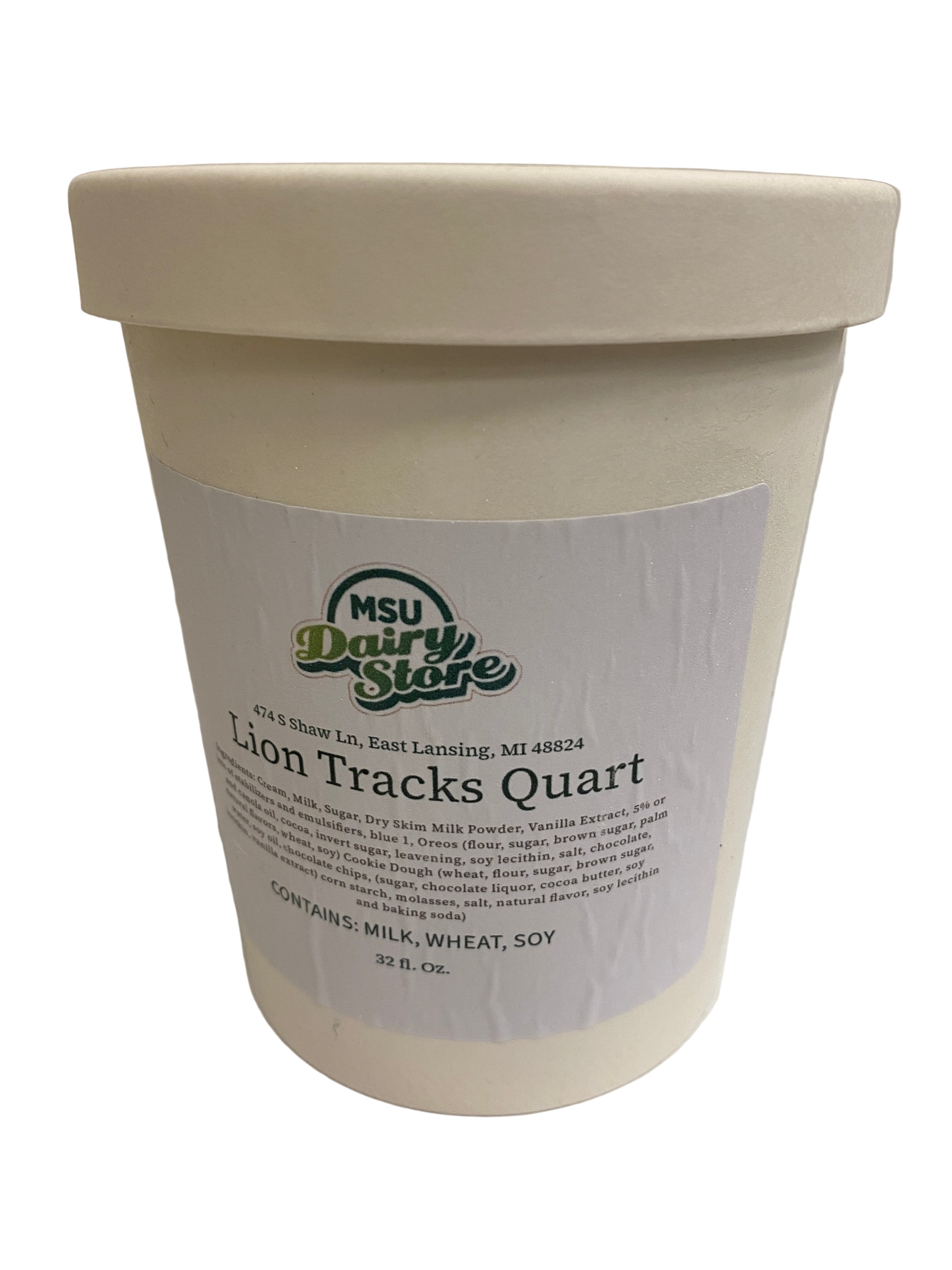 MSU Dairy Store Lion Tracks Quart