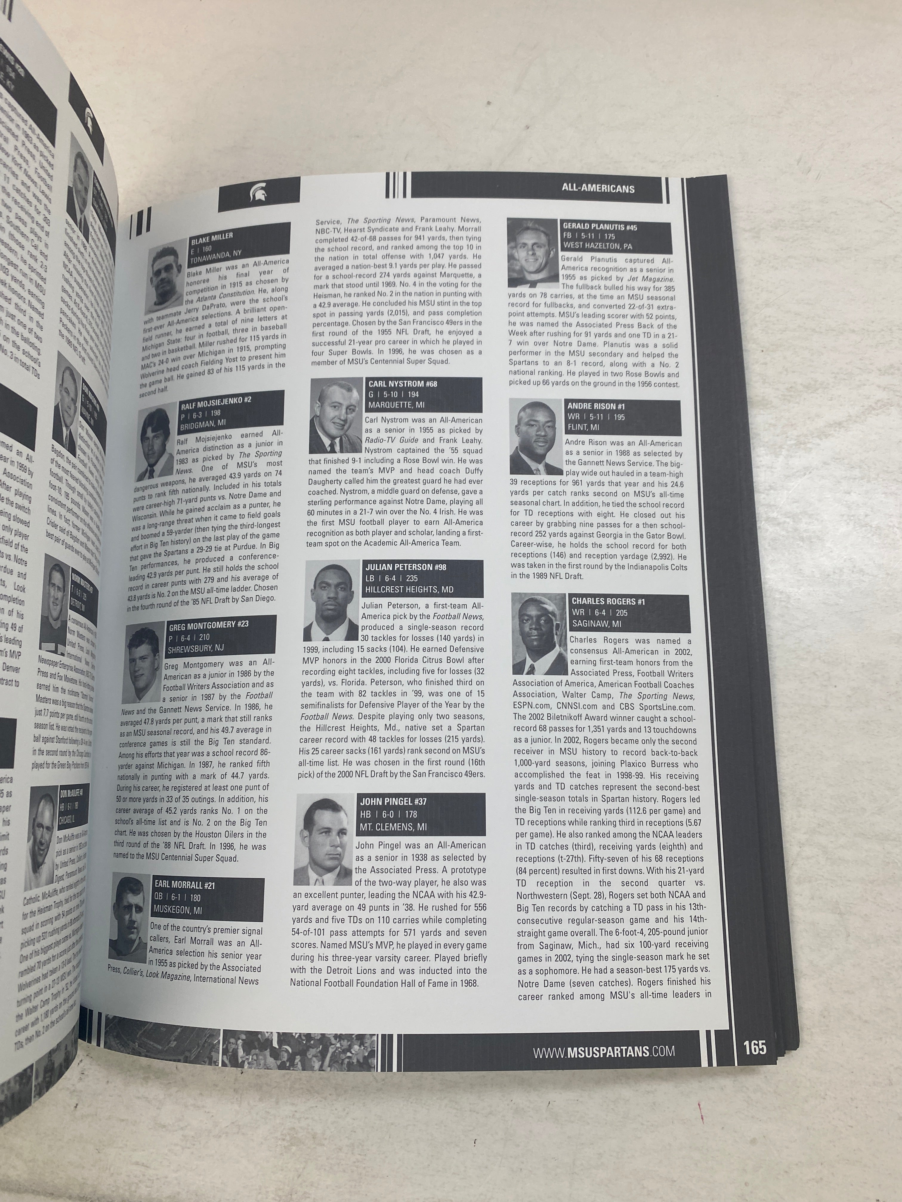 MSU Football Media Guide 2005